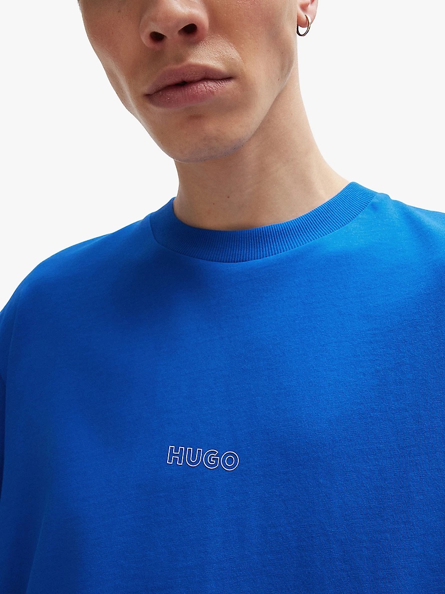 Logo-print relaxed-fit cotton T-shirt - 5