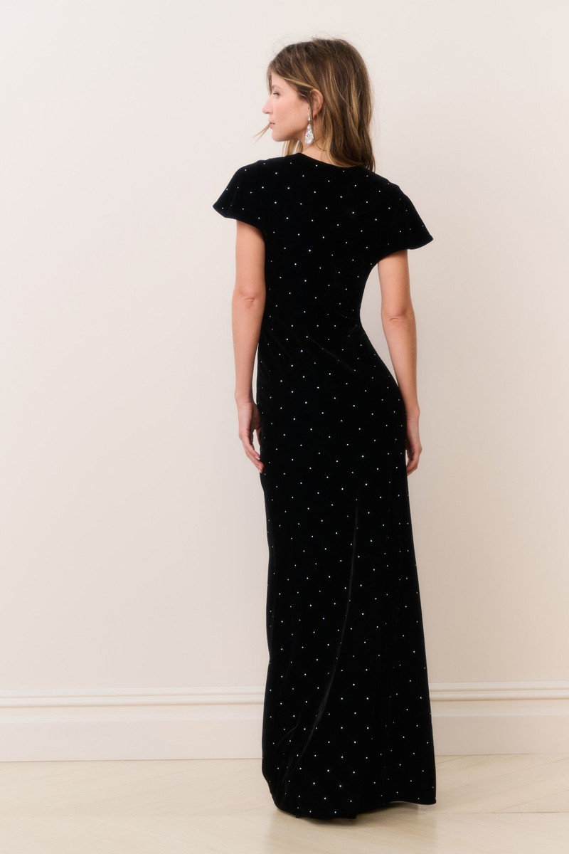 Melora Velvet Maxi Dress 5