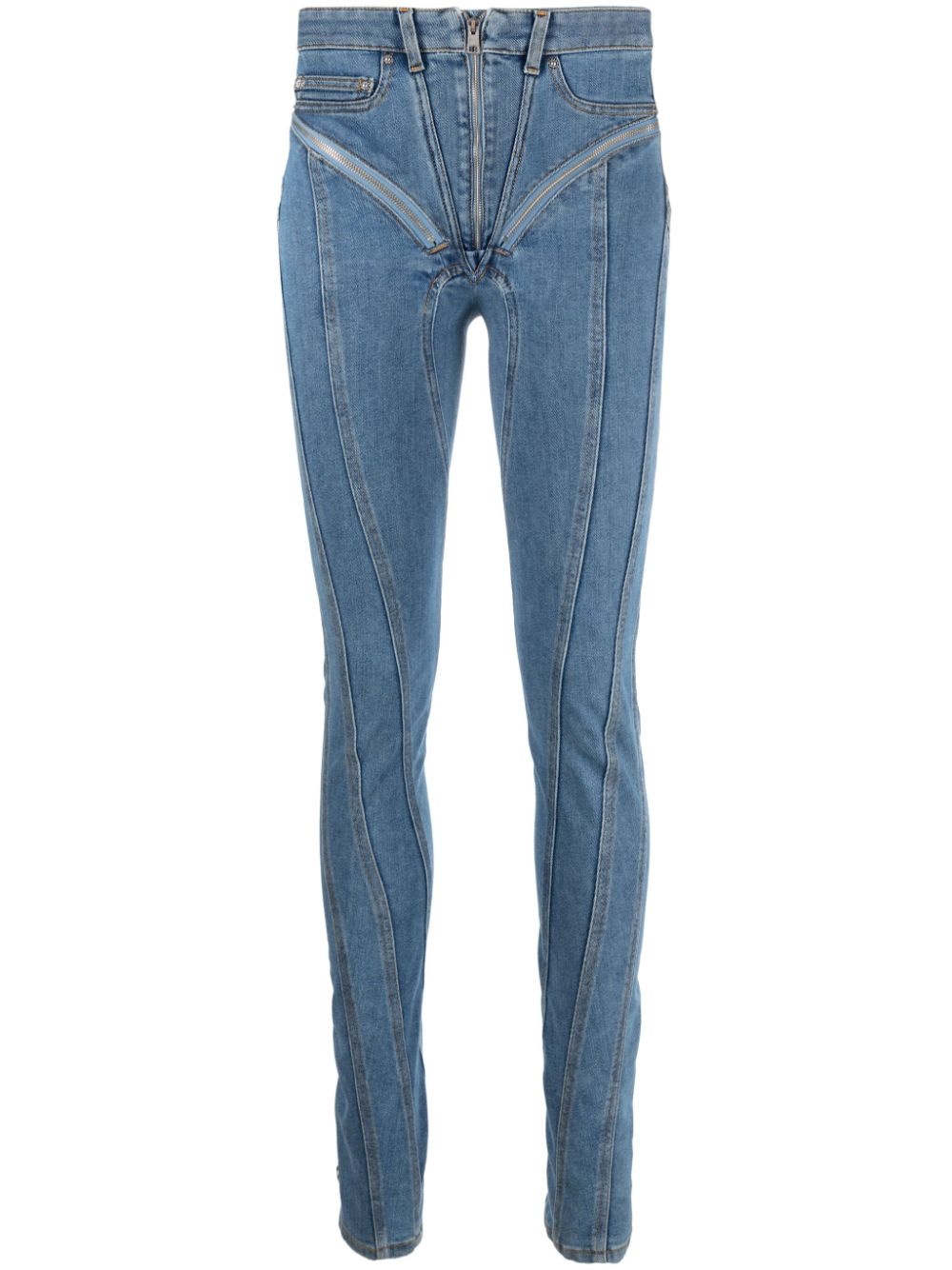 Spiral skinny jeans - 1