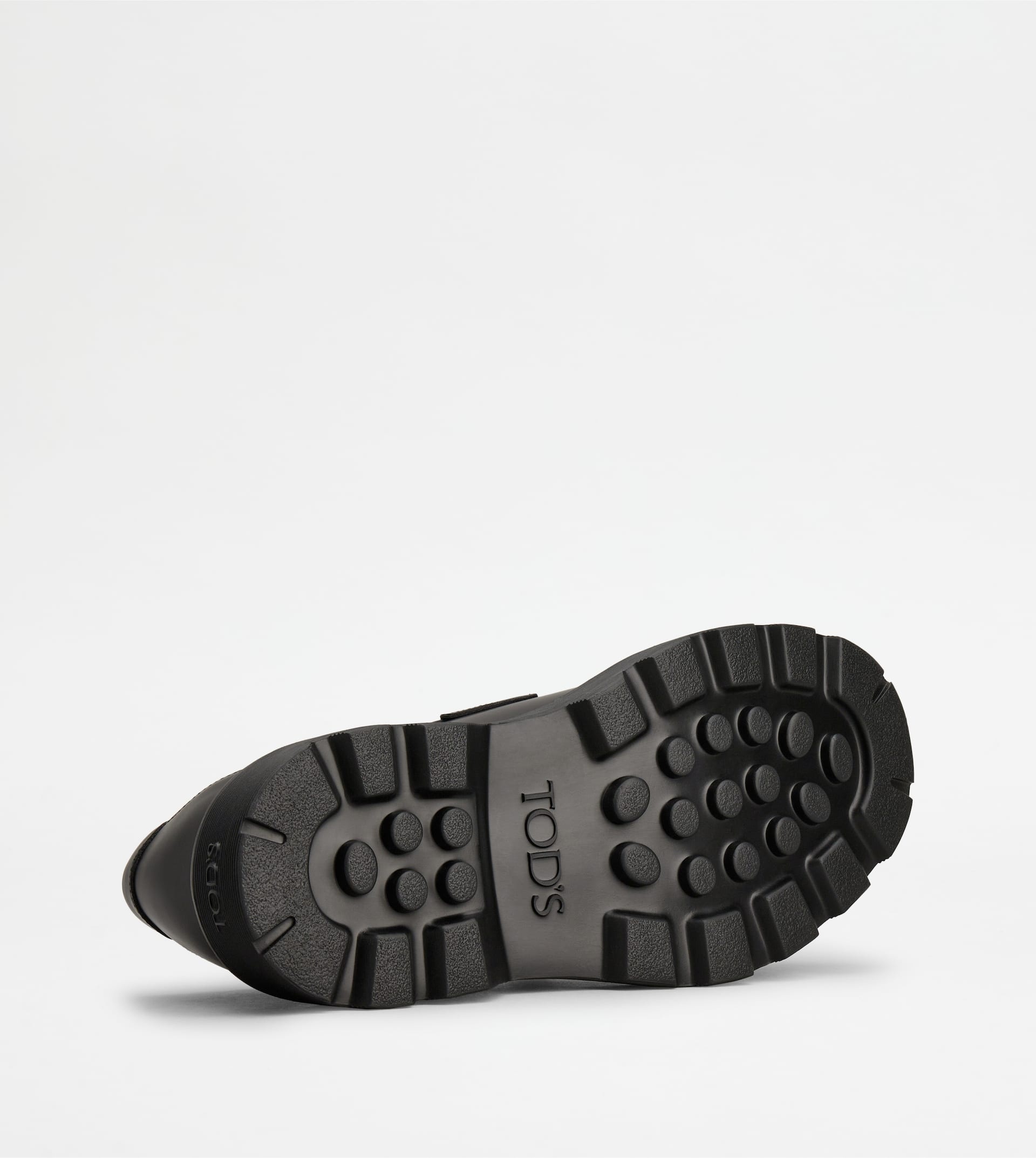 LOAFERS IN LEATHER - BLACK - 4