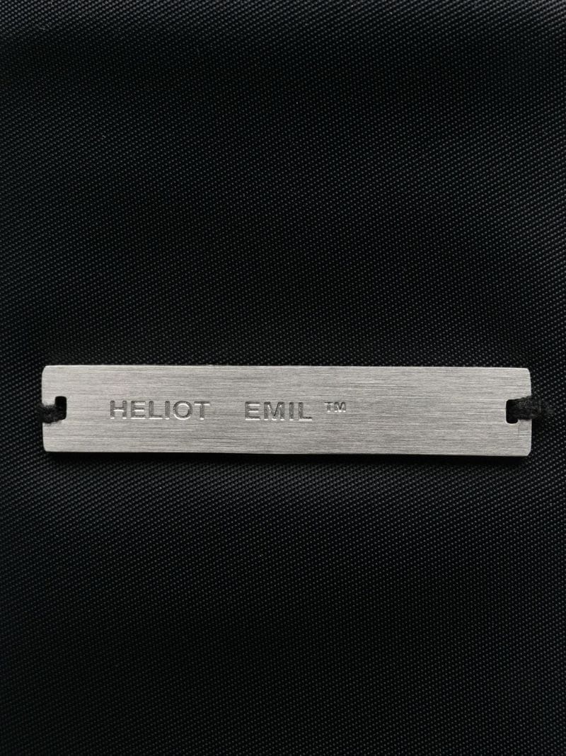 logo-plaque pointed tie - 2