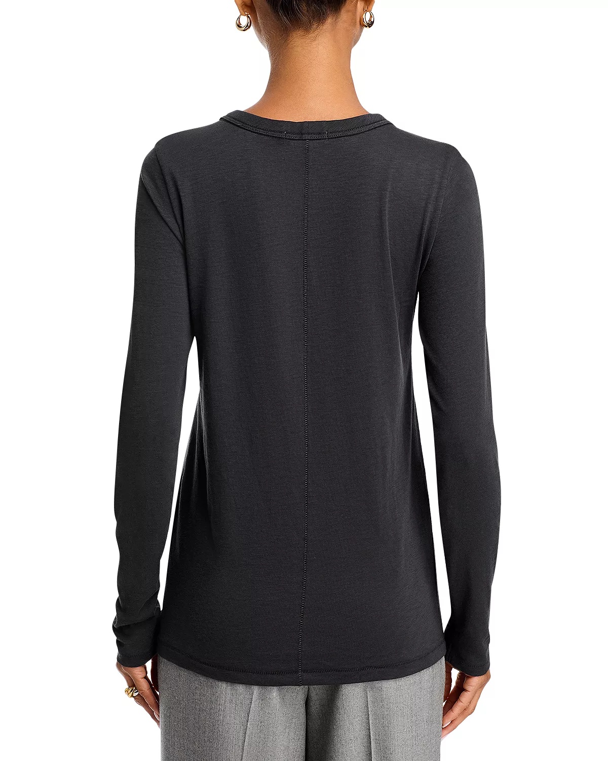 Long-Sleeve Crewneck Tee - 3