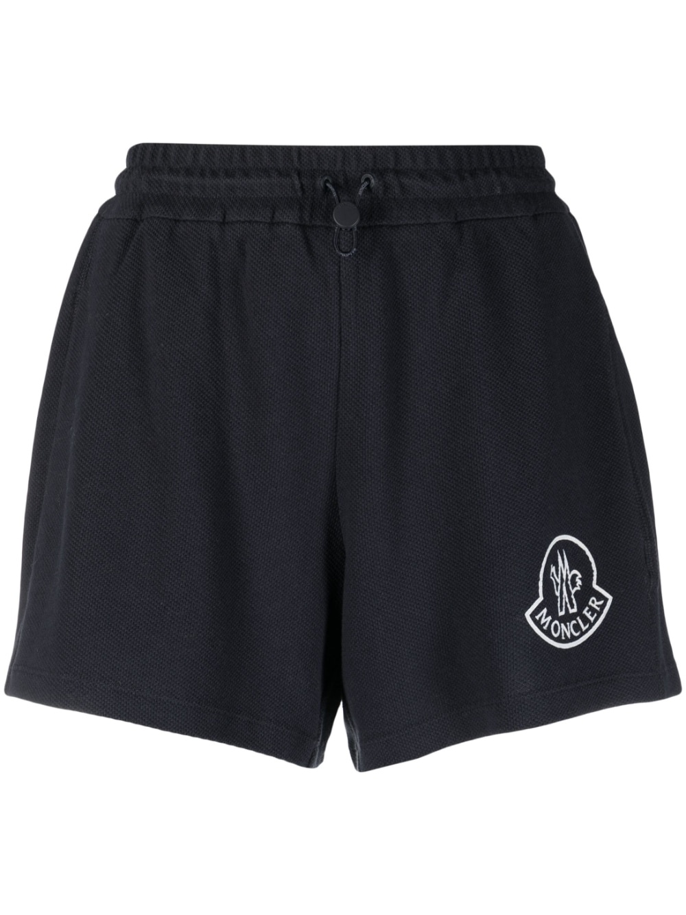 drawstring cotton shorts - 1