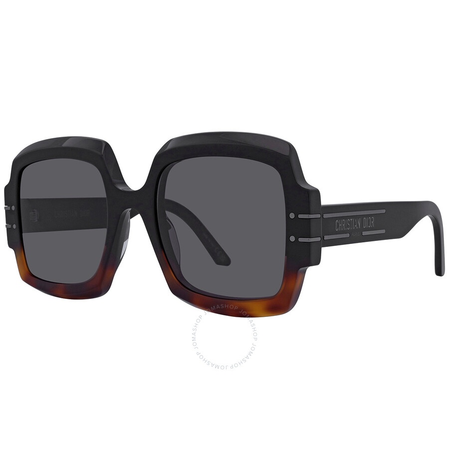 Dior DIORSIGNATURE S1U Grey Butterfly Ladies Sunglasses CD40049U 05A 55 - 5