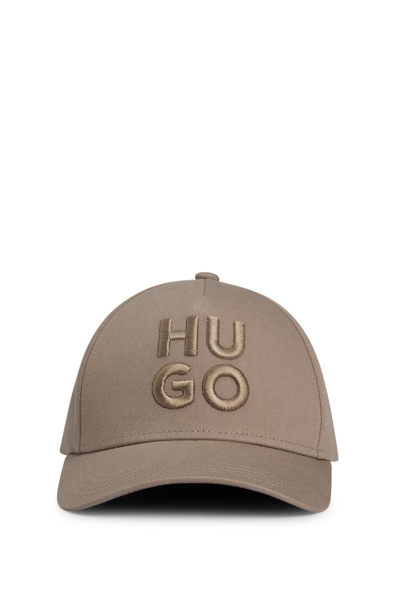 HUGO COTTON-TWILL CAP WITH EMBROIDERED LOGO outlook