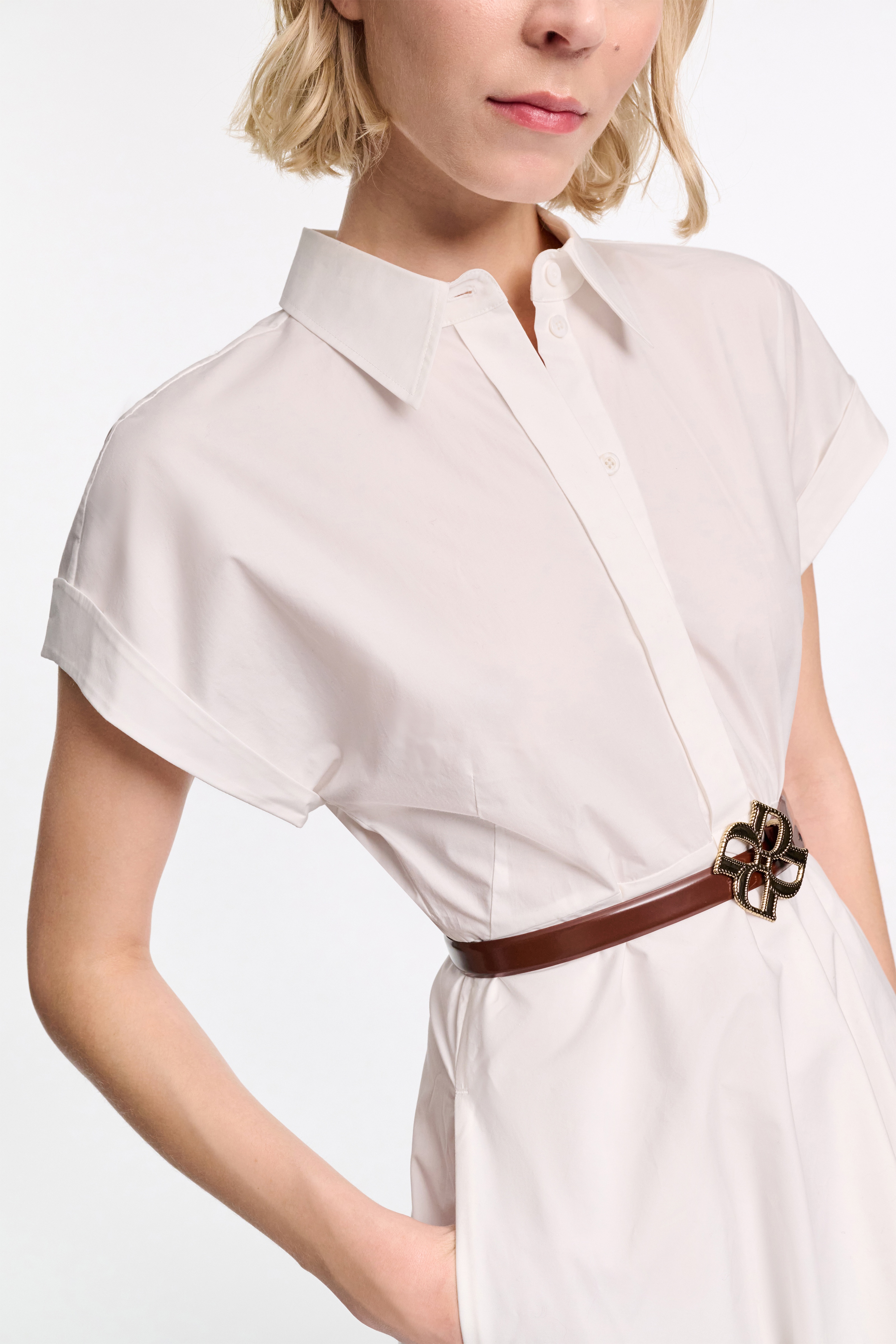 POPLIN POWER dress - 6