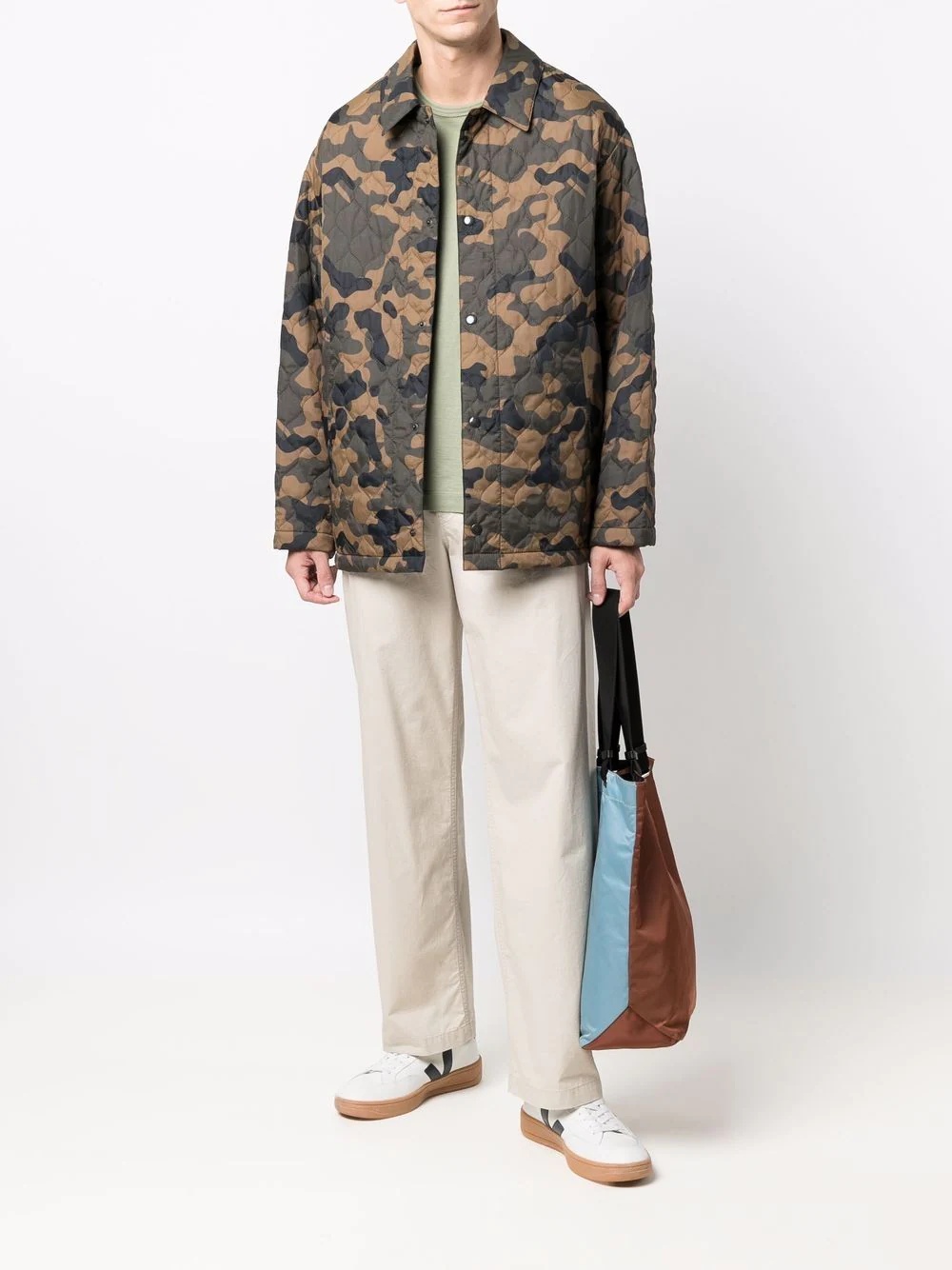 Teeming camouflage-print jacket - 2