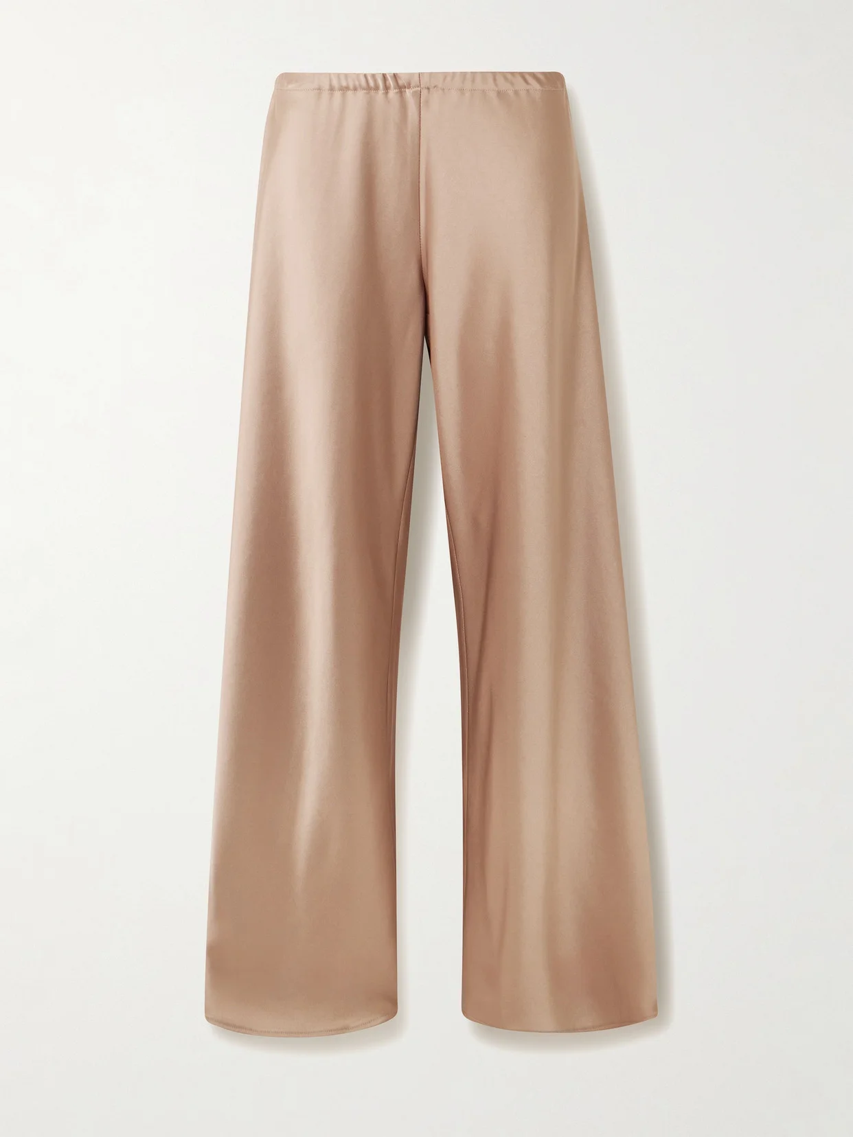 Colby Satin Wide-leg Pants - 1