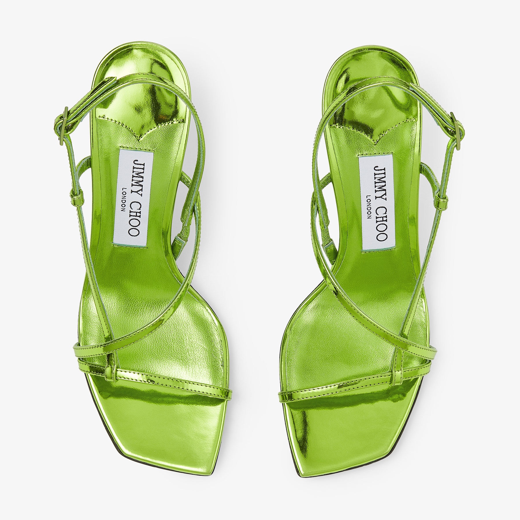 Etana 80
Matcha Metallic Leather Sandals - 4