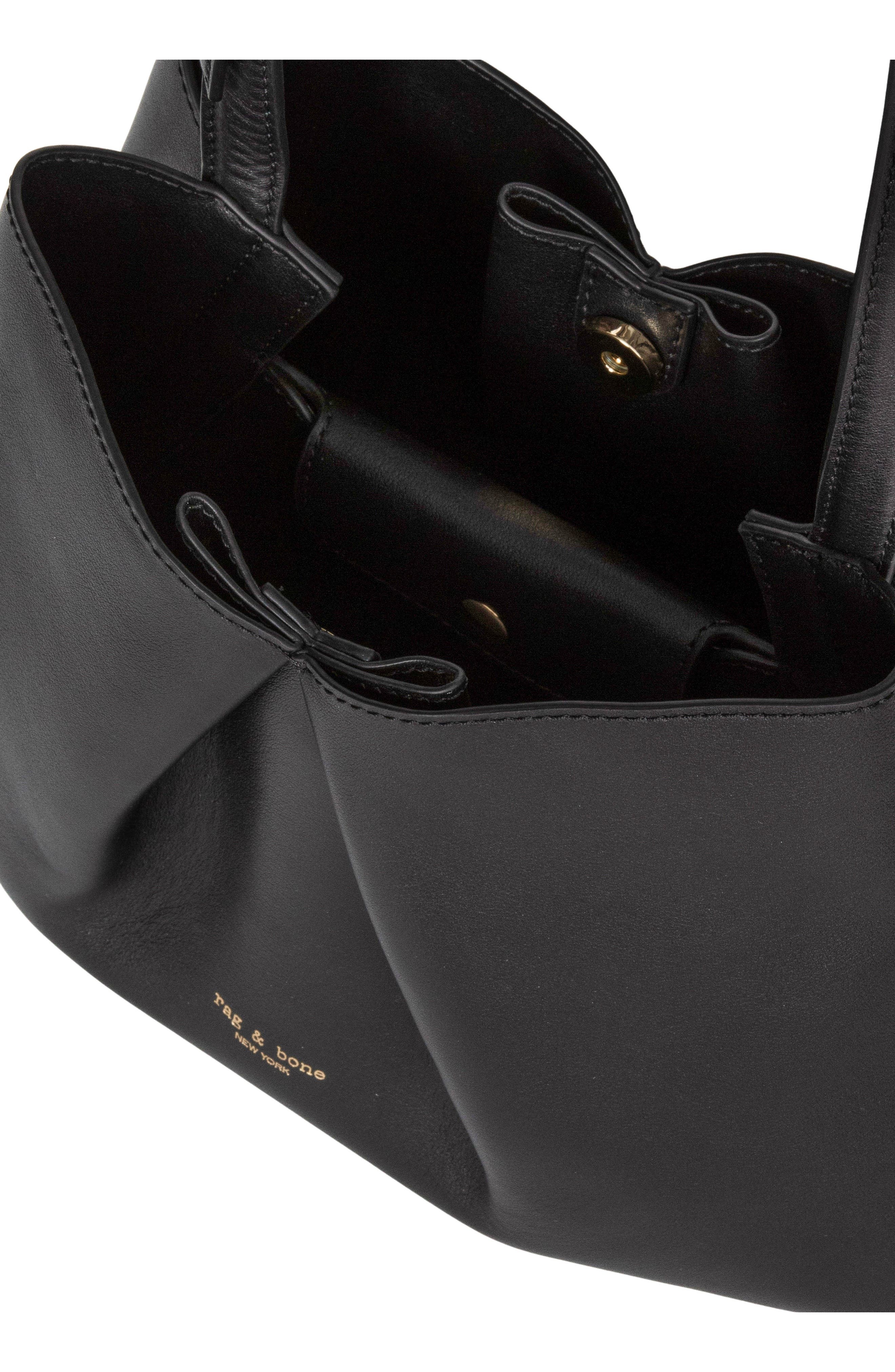 rag & bone Medium Bloom Leather Crossbody Bag in Black at Nordstrom - 3