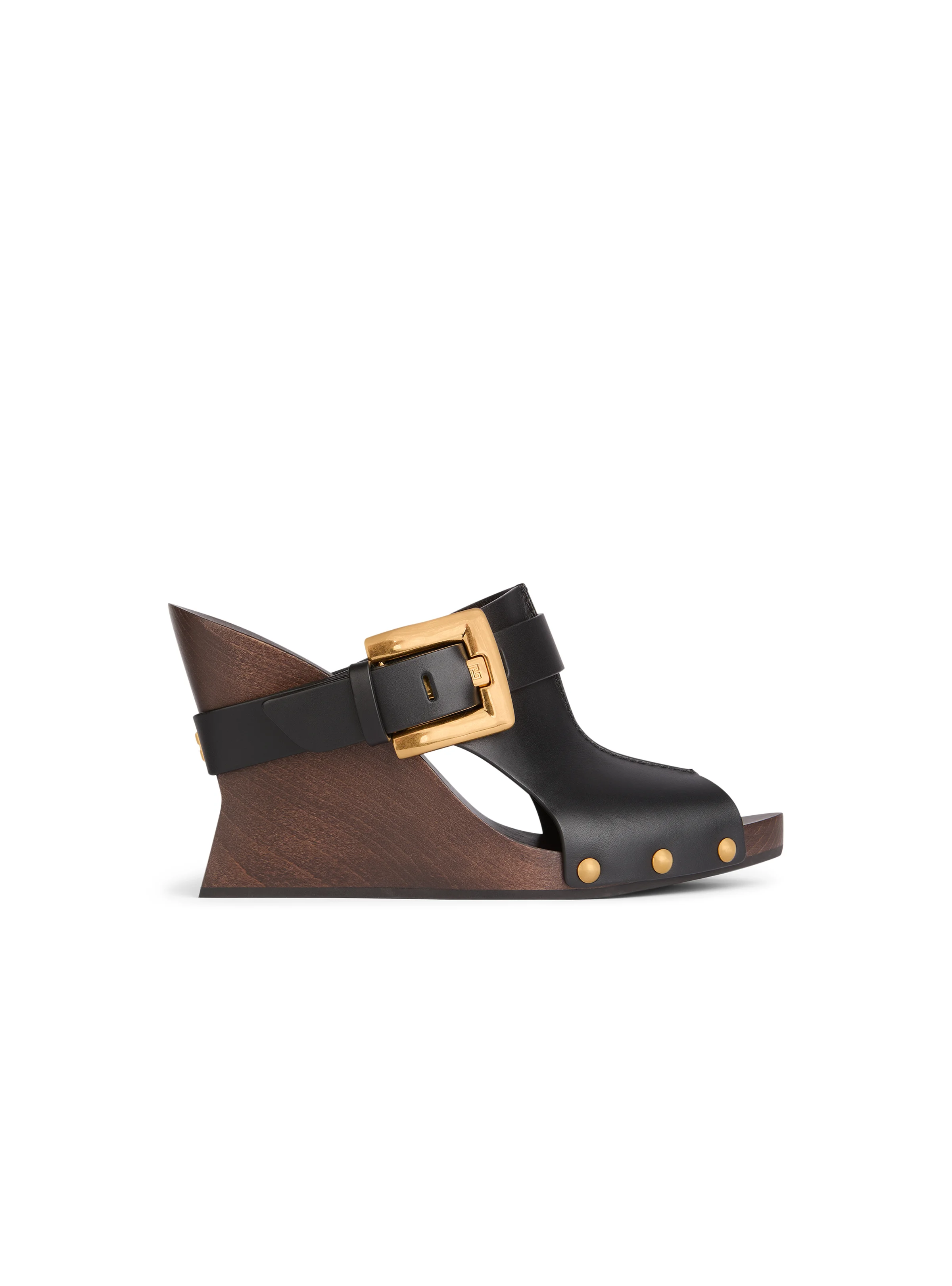 Anthem Wedge smooth leather mules - 1