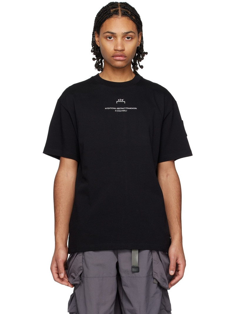 Black Brutalist T-Shirt - 1