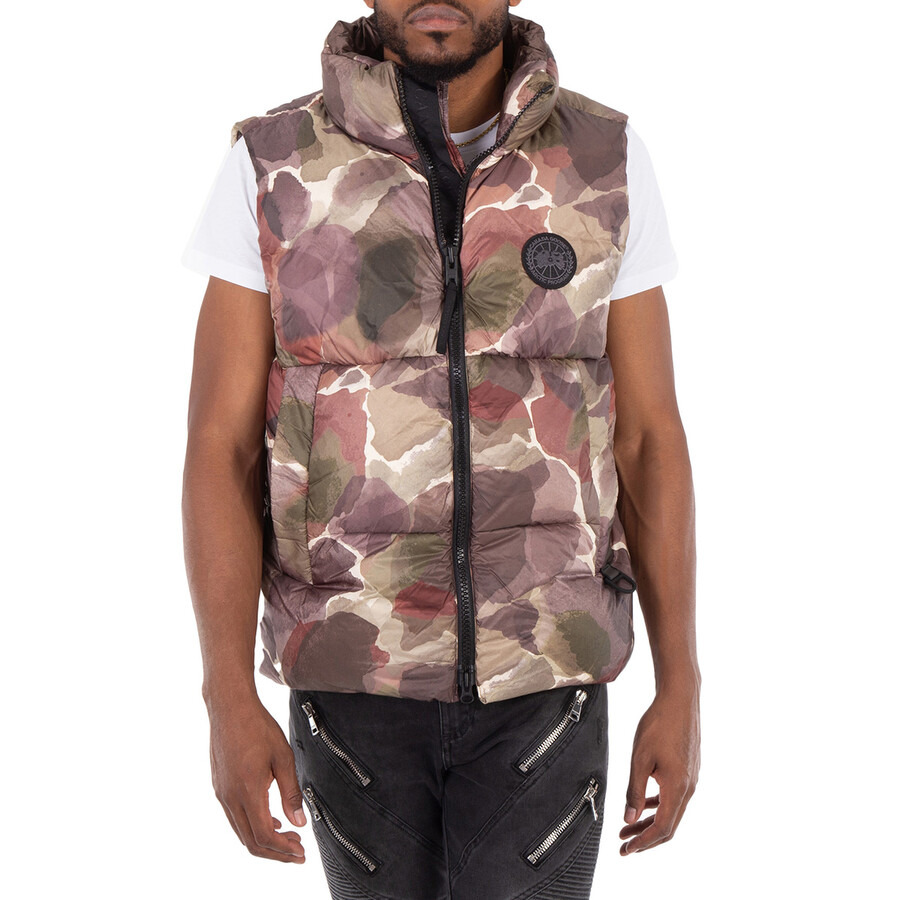 Canada Goose Botanical Print Padded Vest, Size Large - 3
