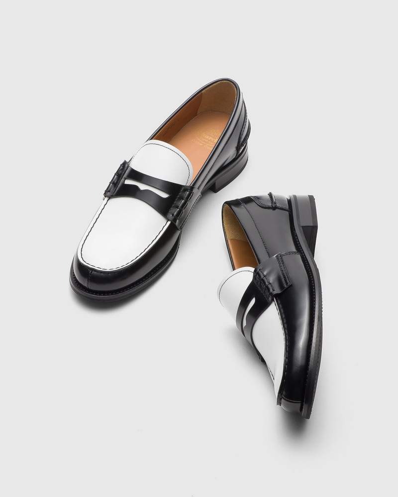 Church's Fumé Brushed Calfskin Bicolor Loafer outlook