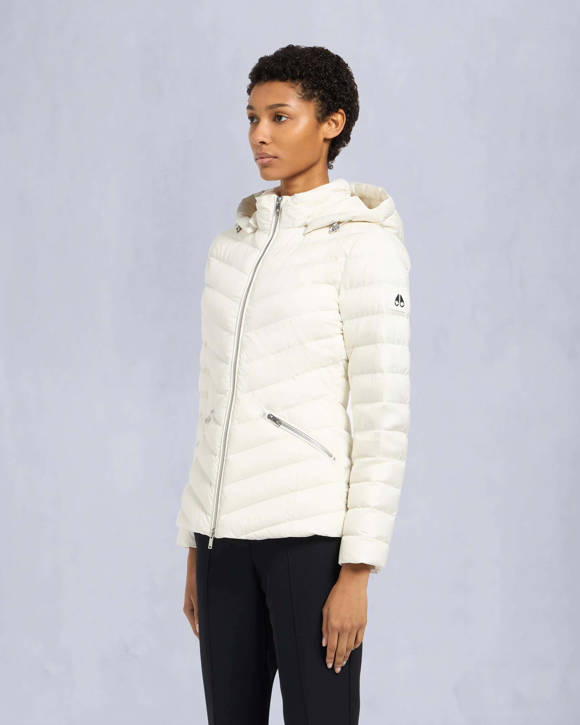 MOOSE KNUCKLES LUCILLE AIR DOWN JACKET | REVERSIBLE