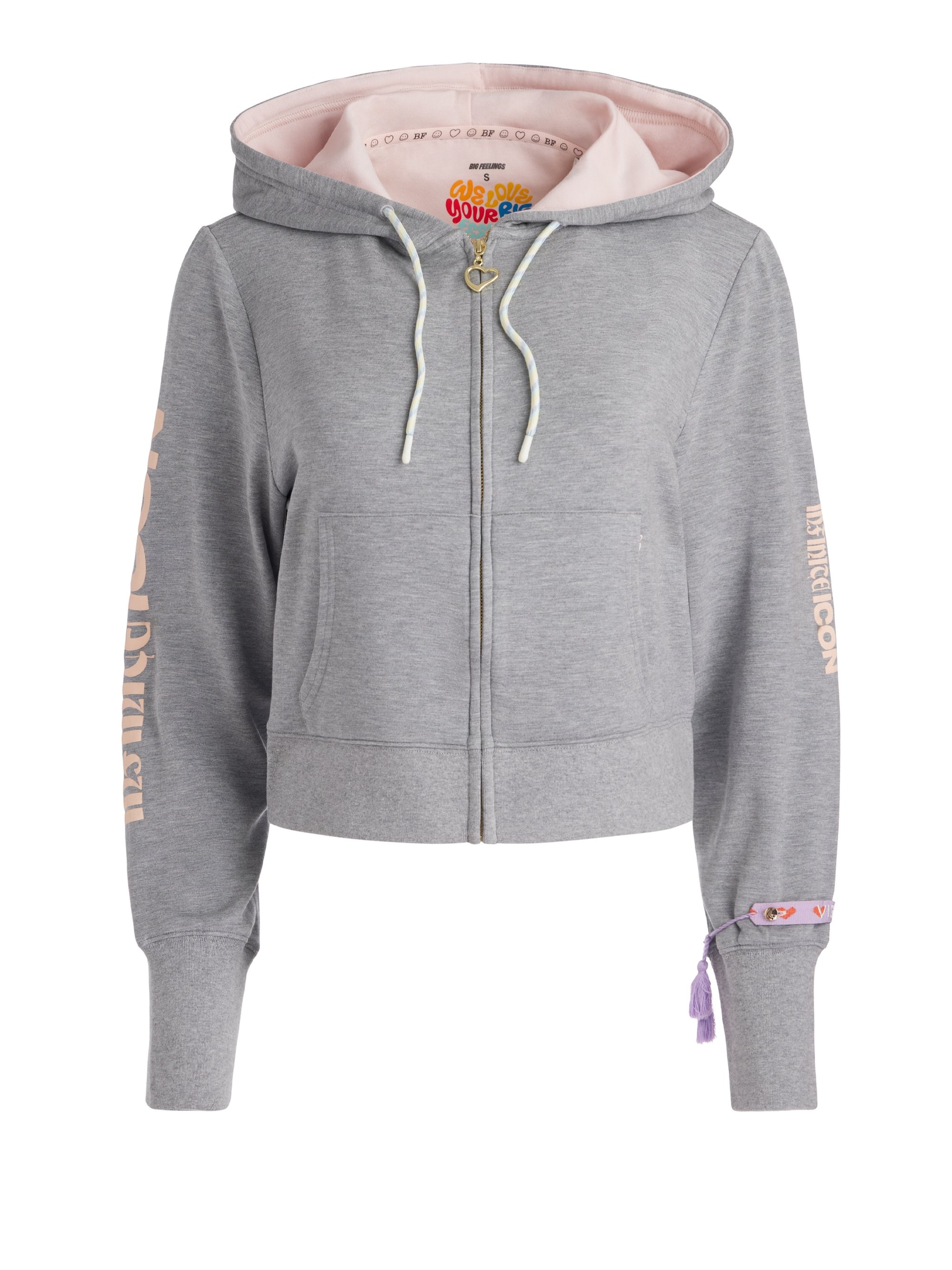 PARIS HILTON X BIG FEELINGS ELOISE ZIP UP HOODIE - 1