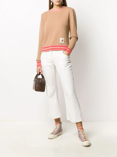 Golden Goose stripe-trim jumper outlook