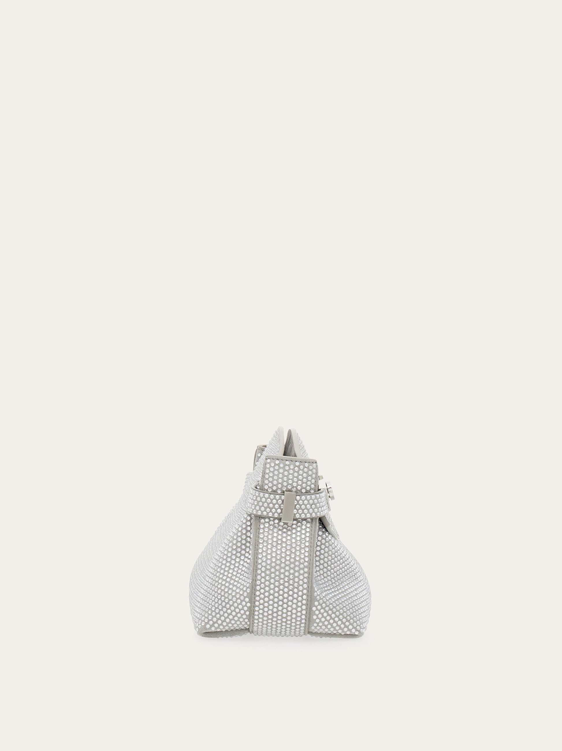 Hug crossbody bag with crystals (S) - 4