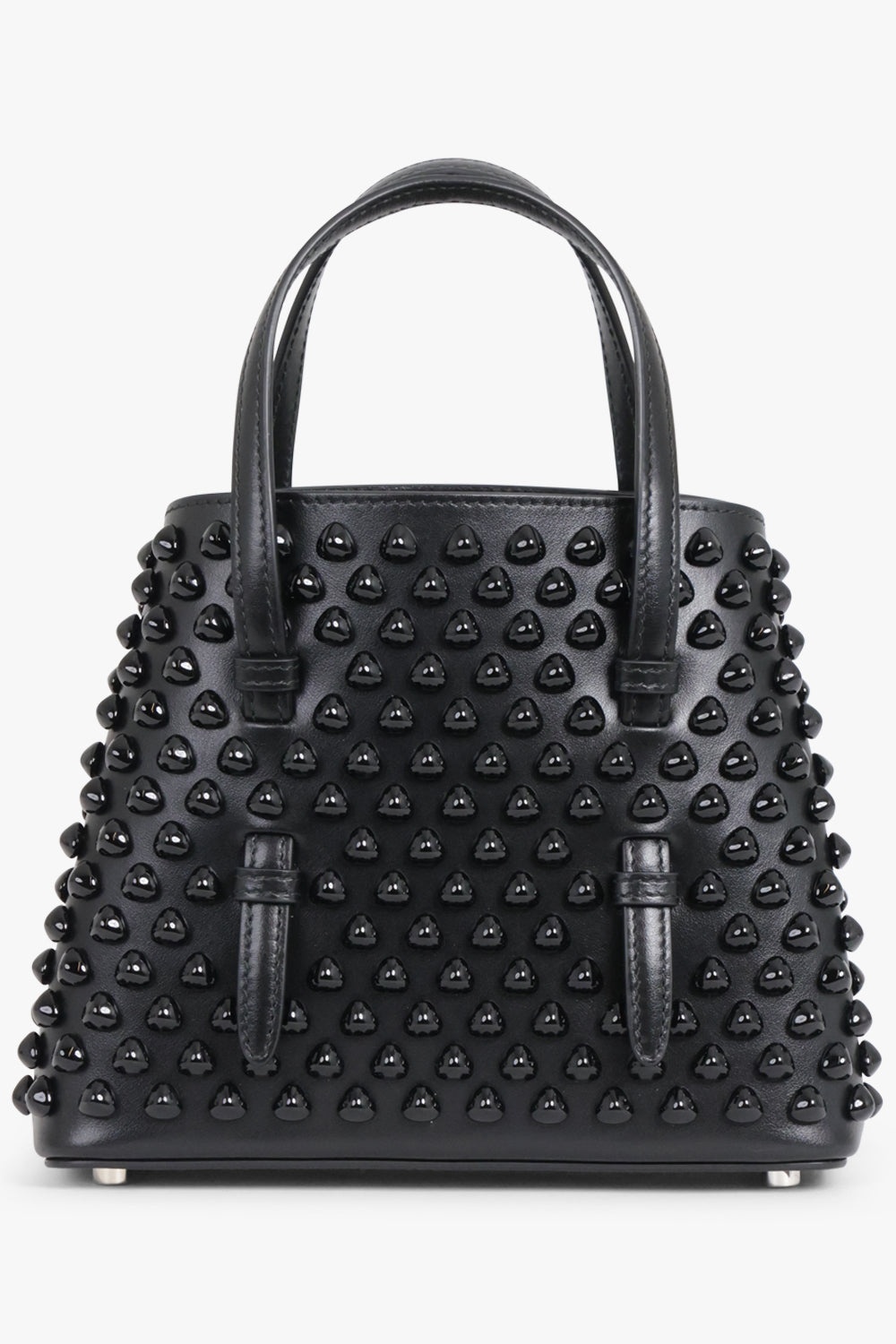 MINA 20 STUD EMBELLISHED MINI BAG | BLACK - 1