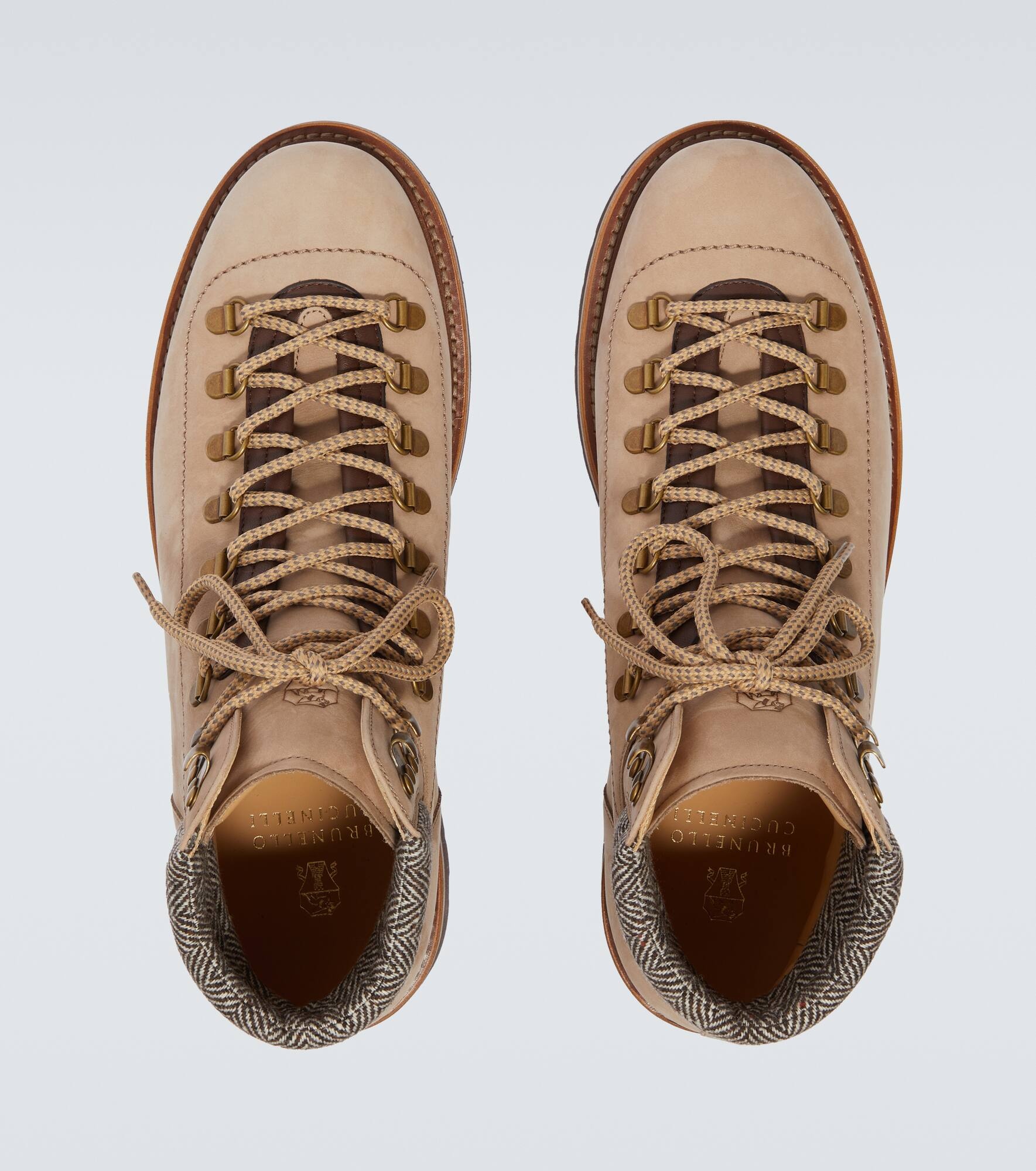 Leather hiking boots - 4