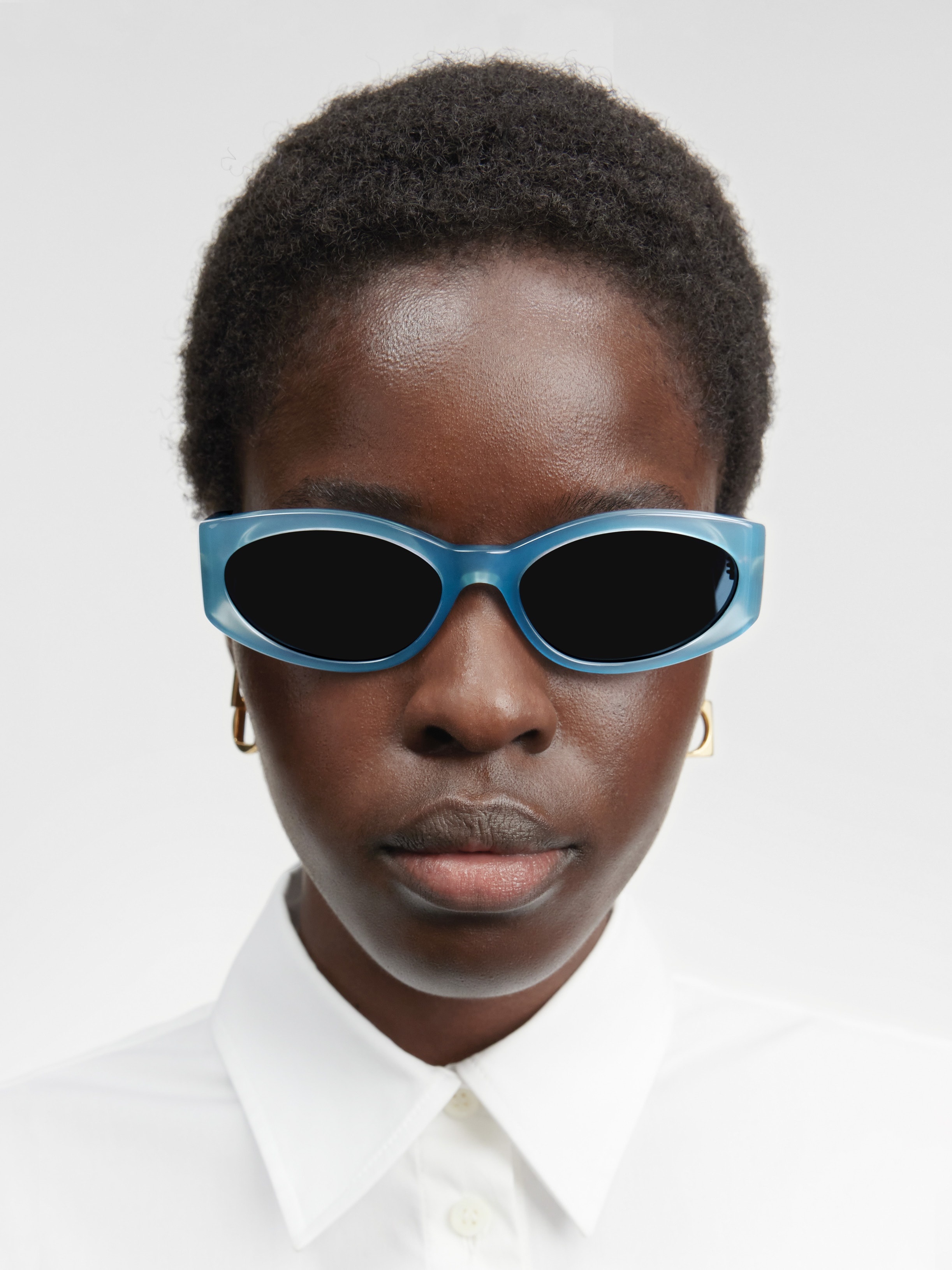 サングラス JACQUEMUS Woman Sunglasses Blue LES LUNETTES SOLEIL BLUE Buy Jacquemus Les Lunettes Soleil 3D Sunglasses 'Blue