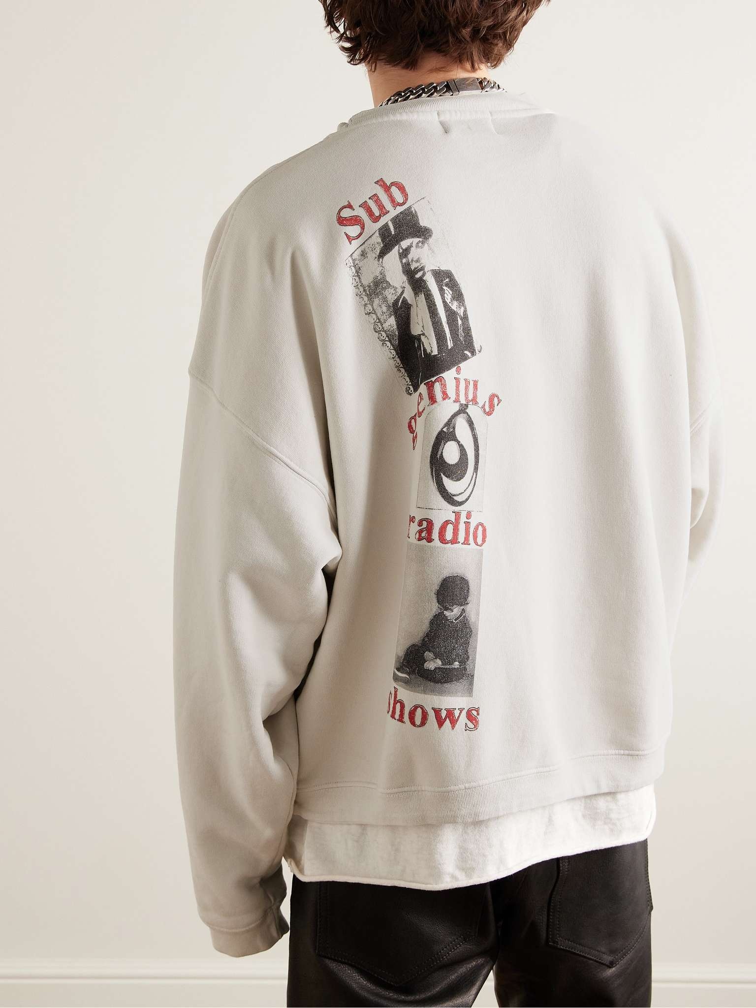 Logo-Print Cotton-Jersey Sweatshirt - 3