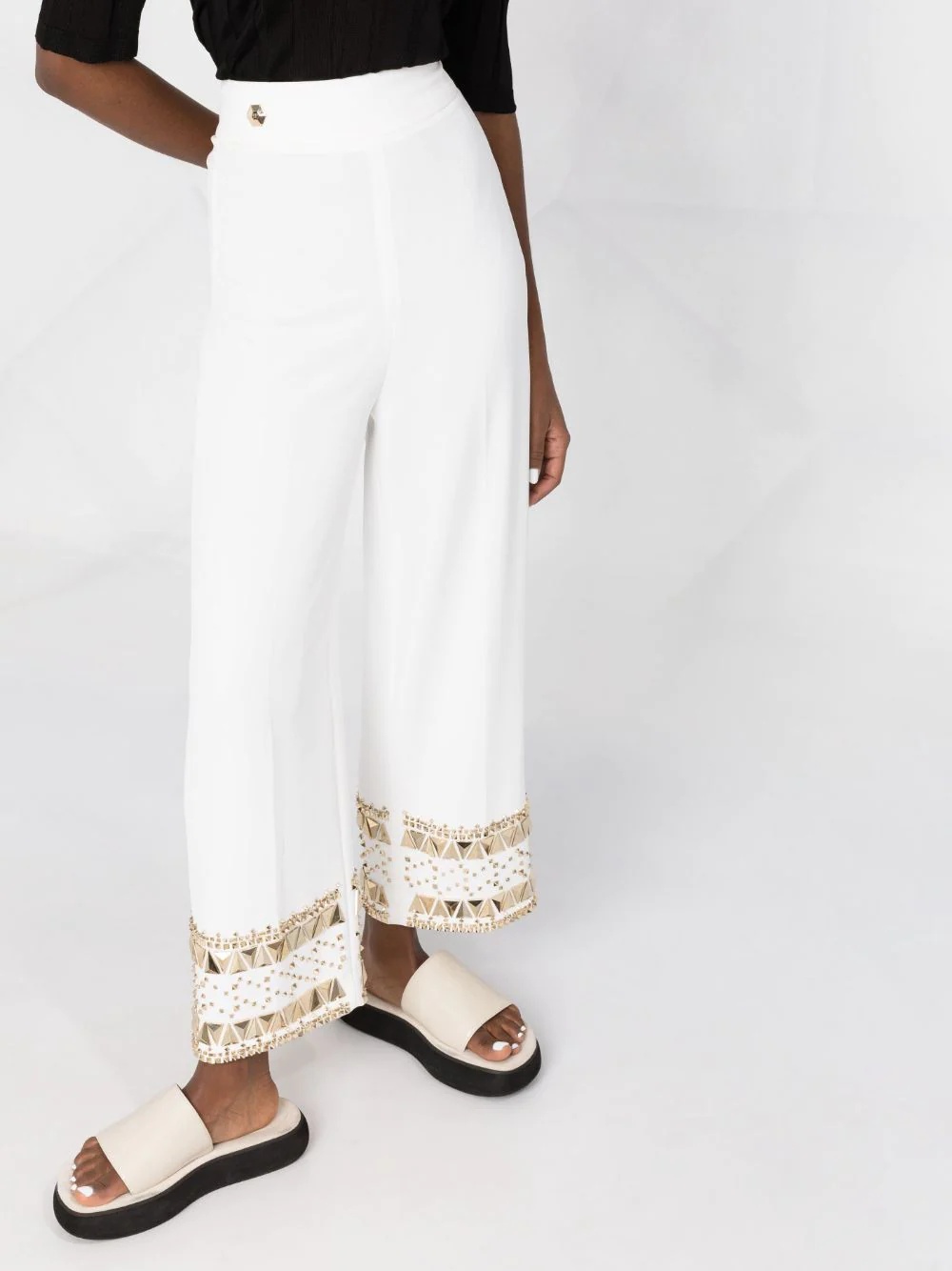 Cady gold-studded trousers - 5