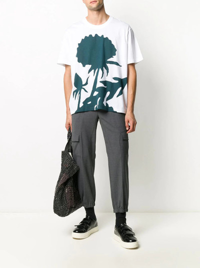 Craig Green colour-block print cotton T-shirt outlook