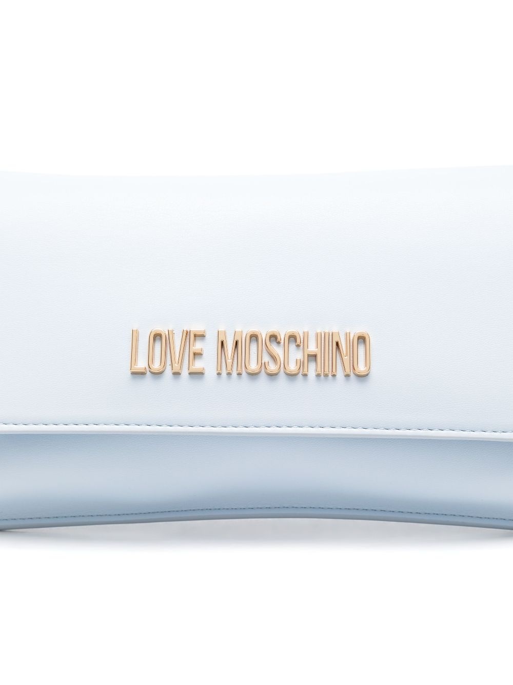 logo-lettering shoulder bag - 4