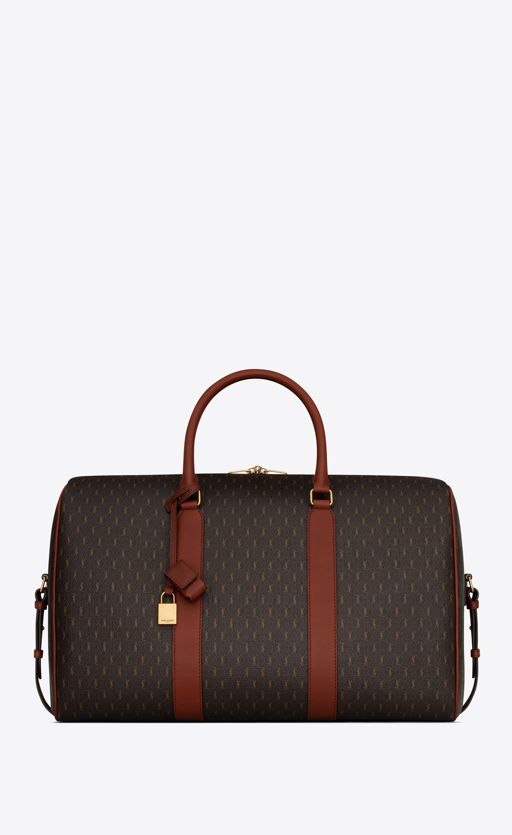 le monogramme 48h duffle in monogram canvas and vegetable leather - 1