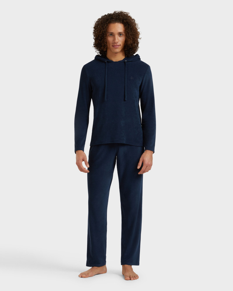 Vilebrequin MEN TERRY LONG-SLEEVES HOODED T-SHIRT outlook