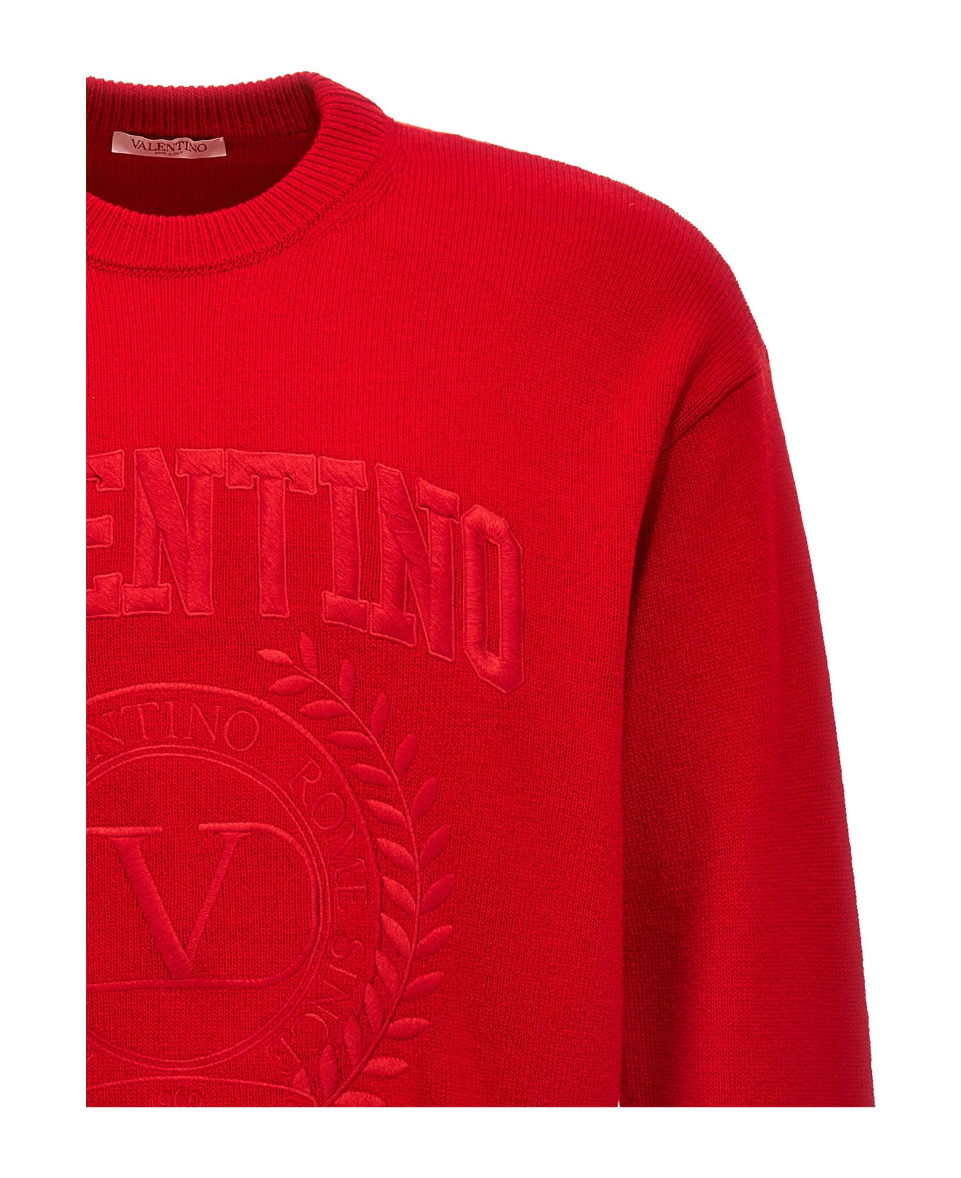 Valentino Logo Embroidery Sweater - 3