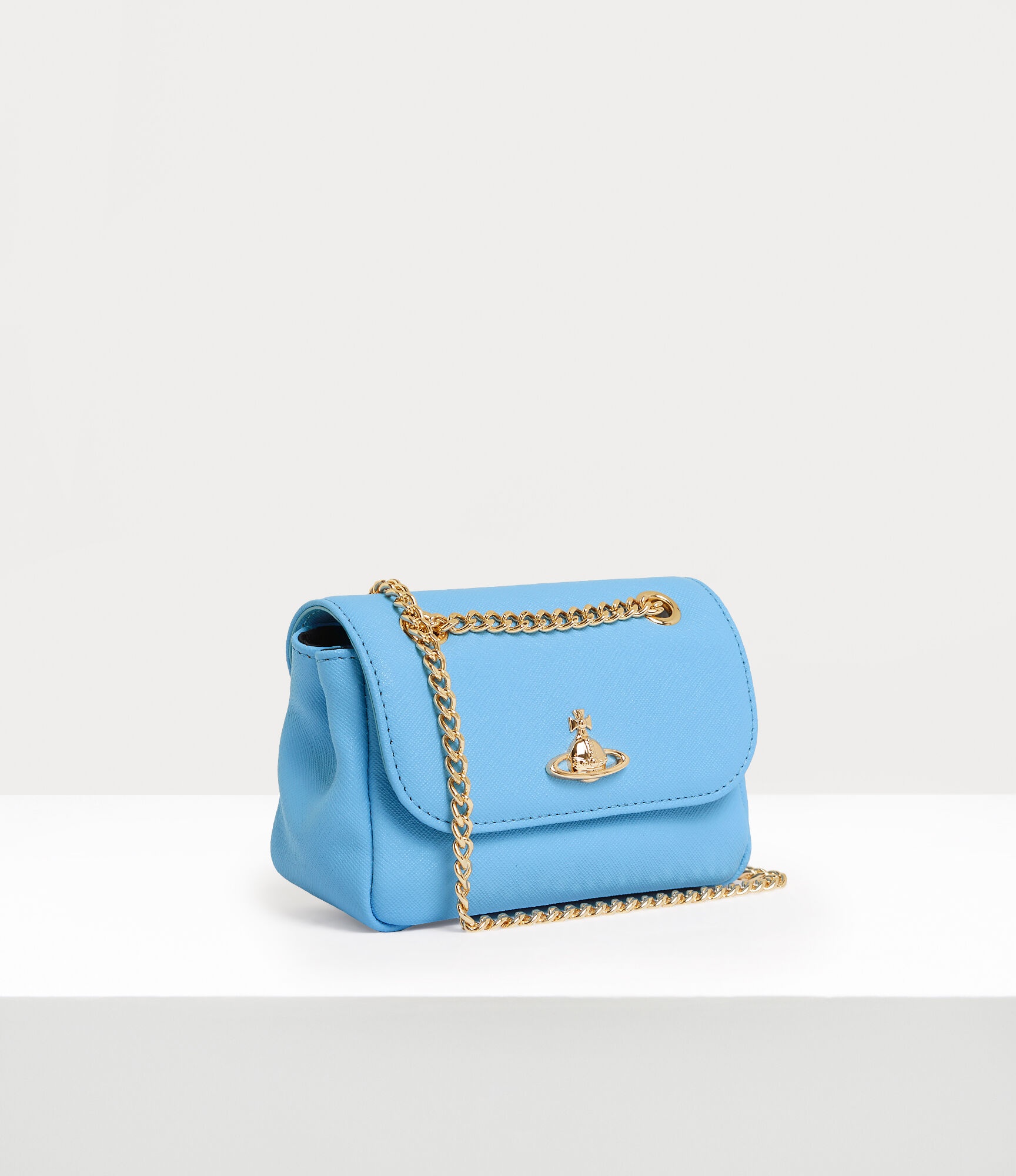 SAFFIANO SMALL PURSE WITH CHAIN - 2