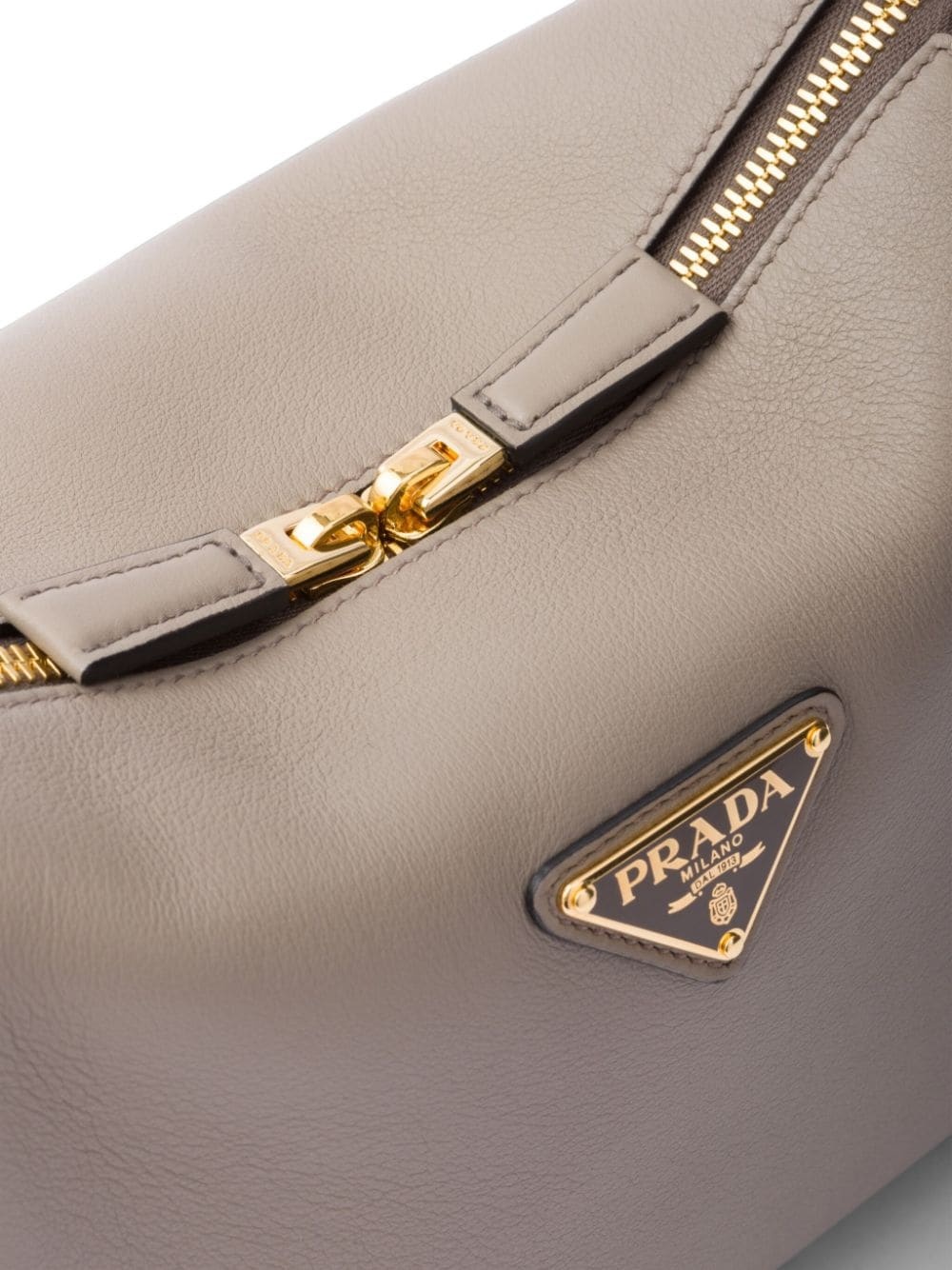 medium leather tote bag - 5