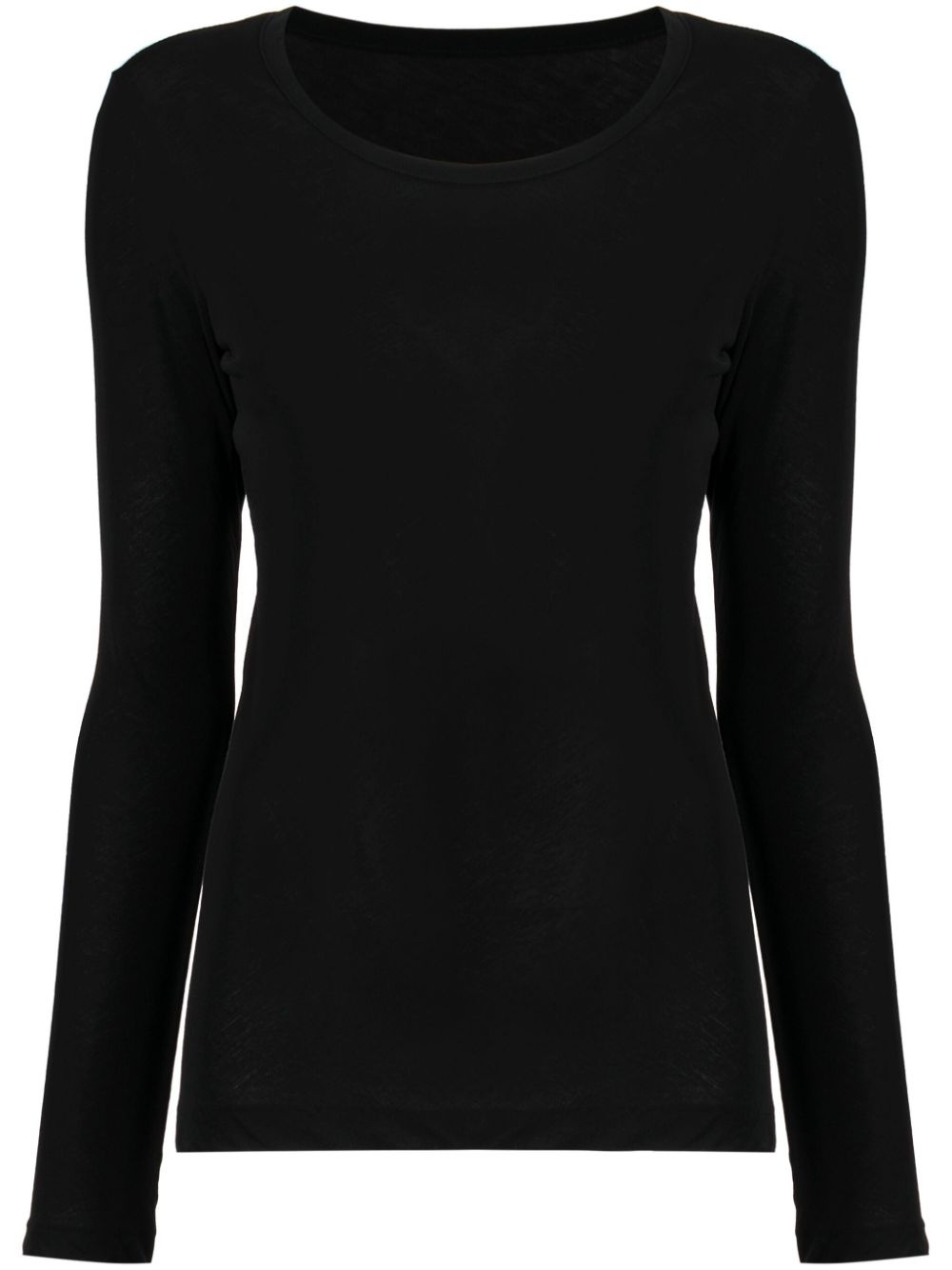 long-sleeve cotton T-shirt - 1