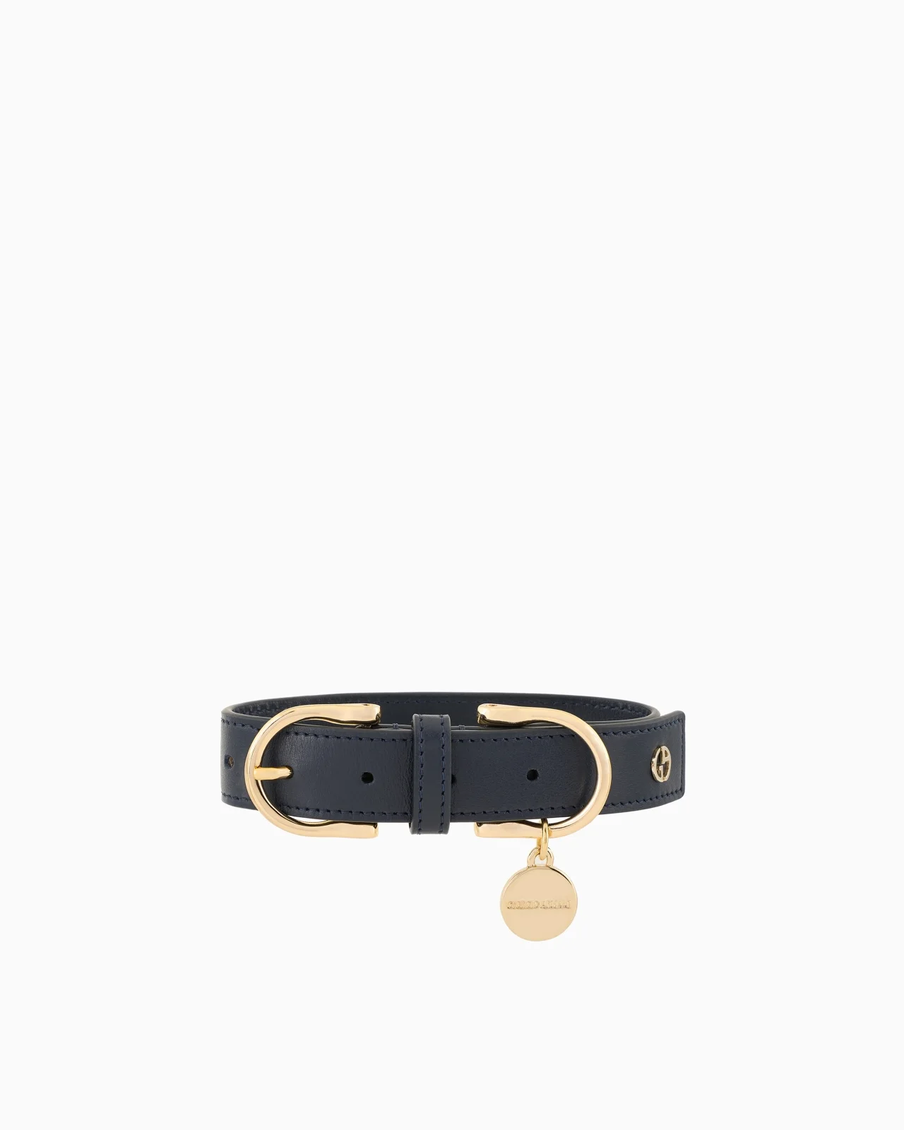 POLDO X GIORGIO ARMANI LEATHER COLLAR - 1