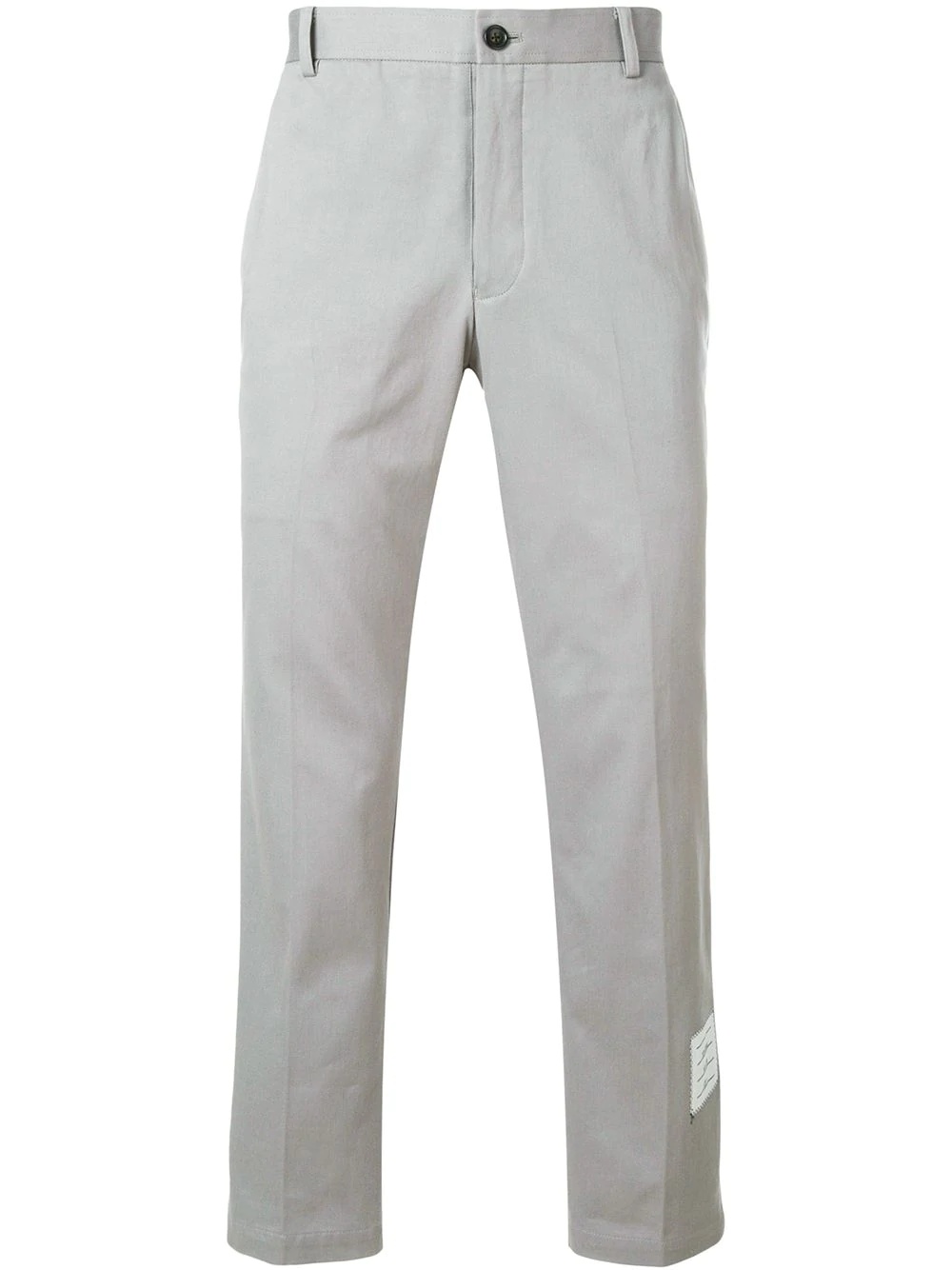 Unconstructed Cotton Twill Chino Trouser - 1