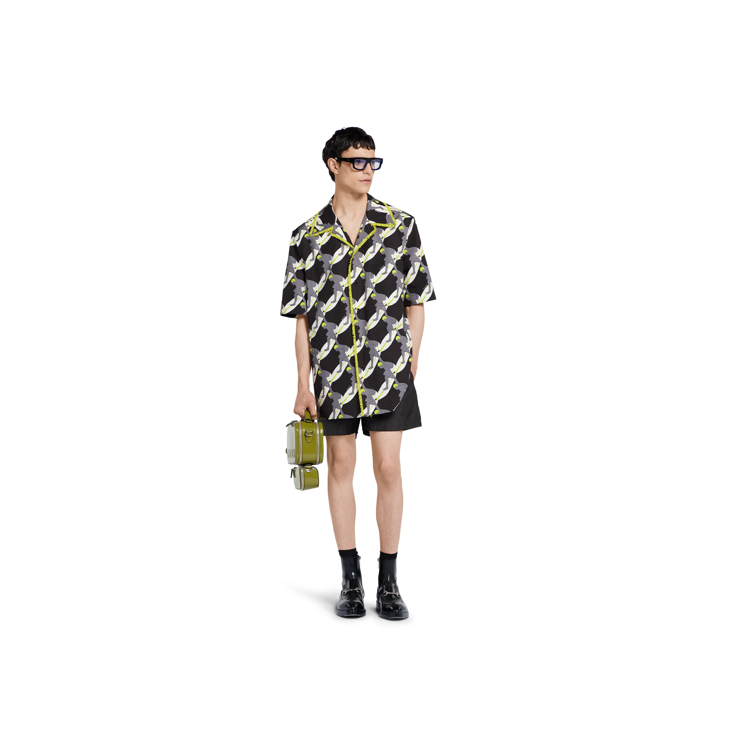 Technical poplin swim short - 2
