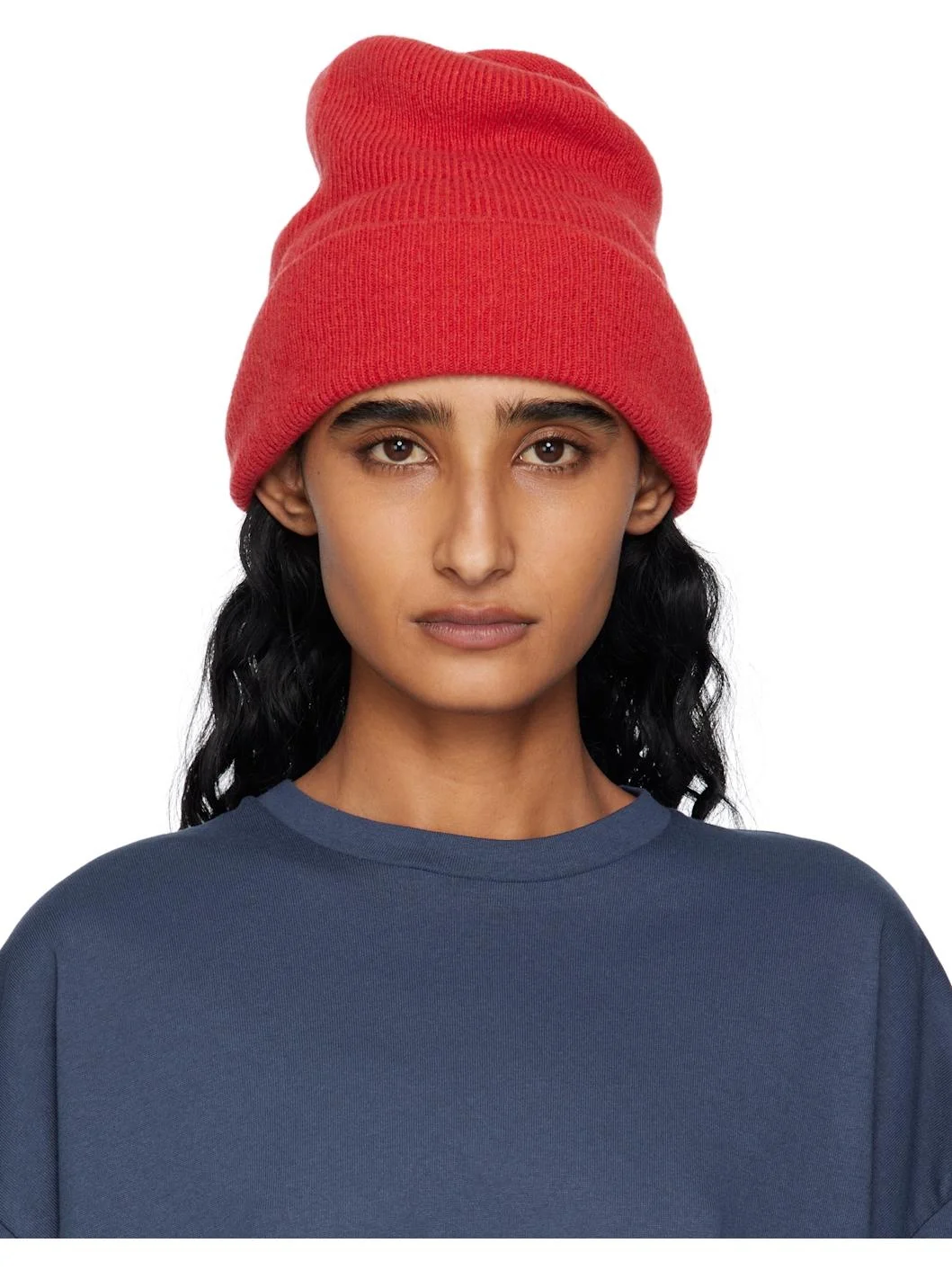 Red Whit Beanie - 1