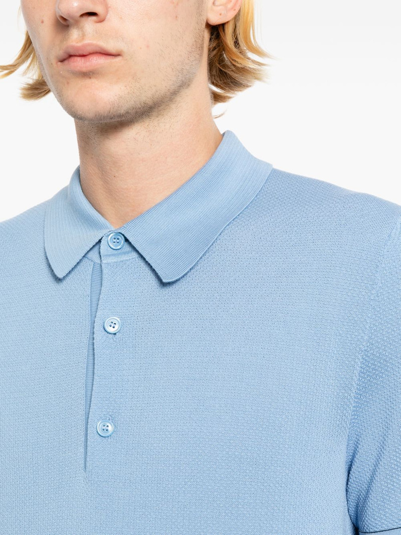 Brioni SEA ISLAND PIQUÉ COTTON POLO SHIRT outlook