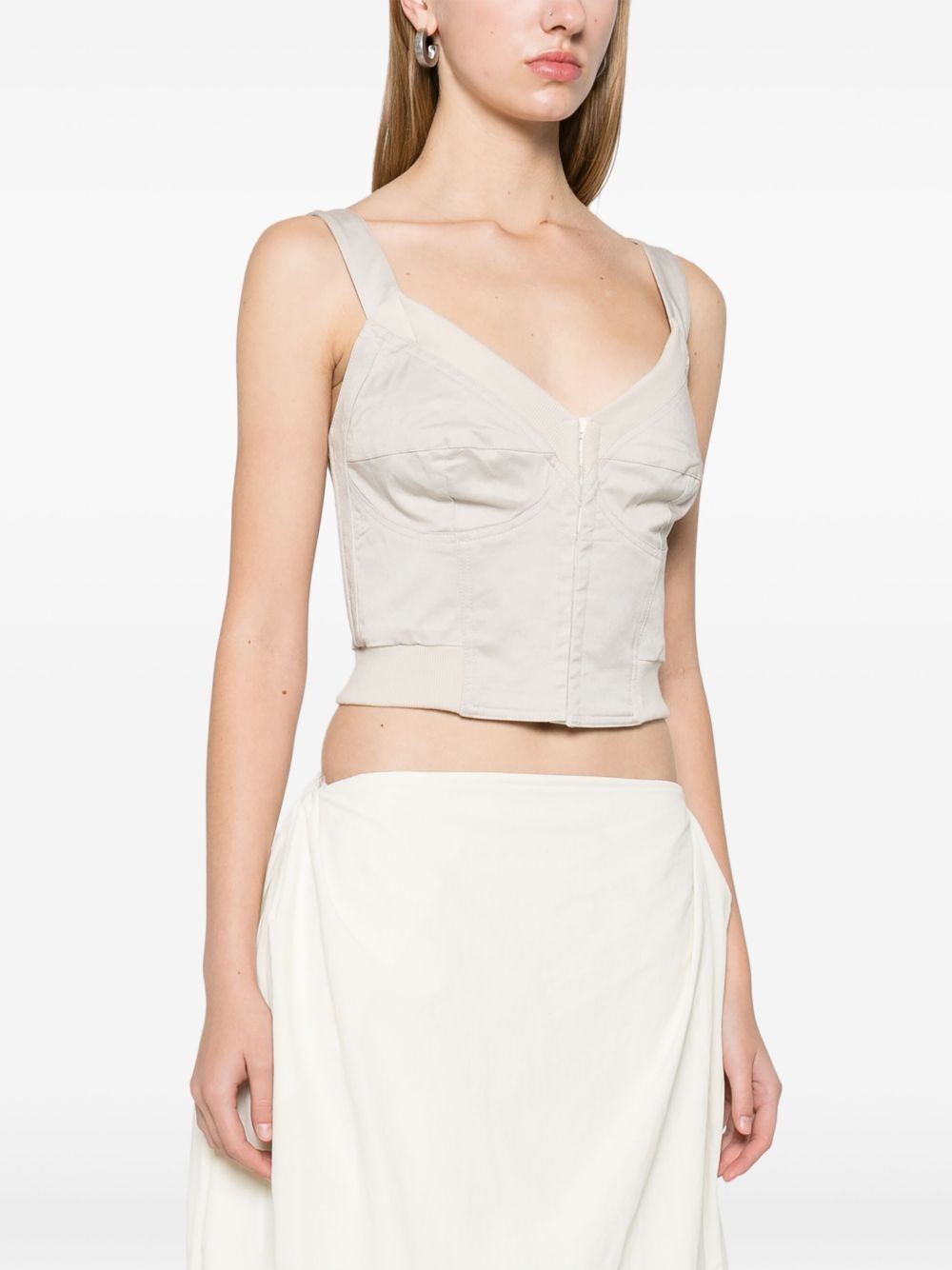 bustier-style top - 3