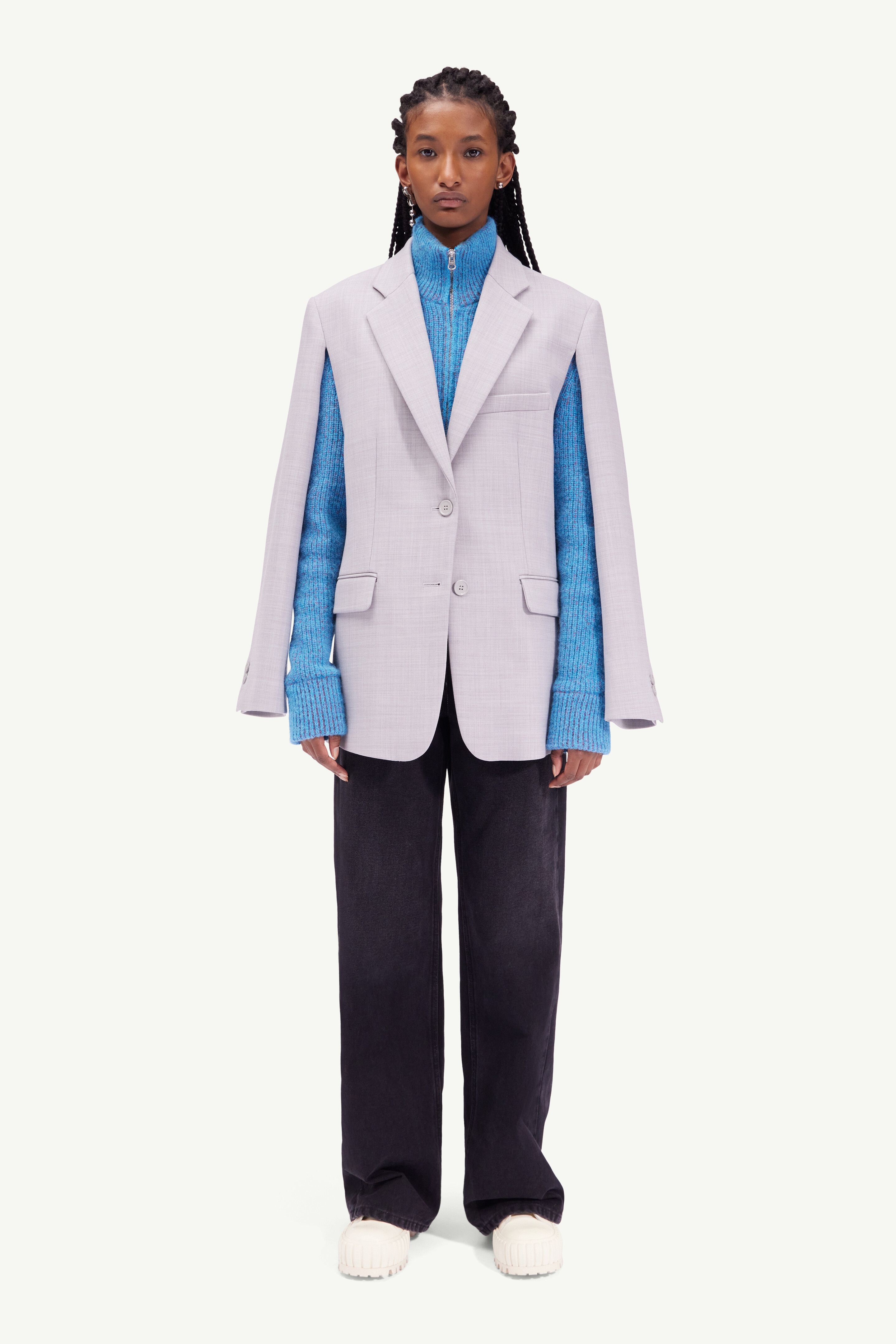 Techno wool blazer - 2