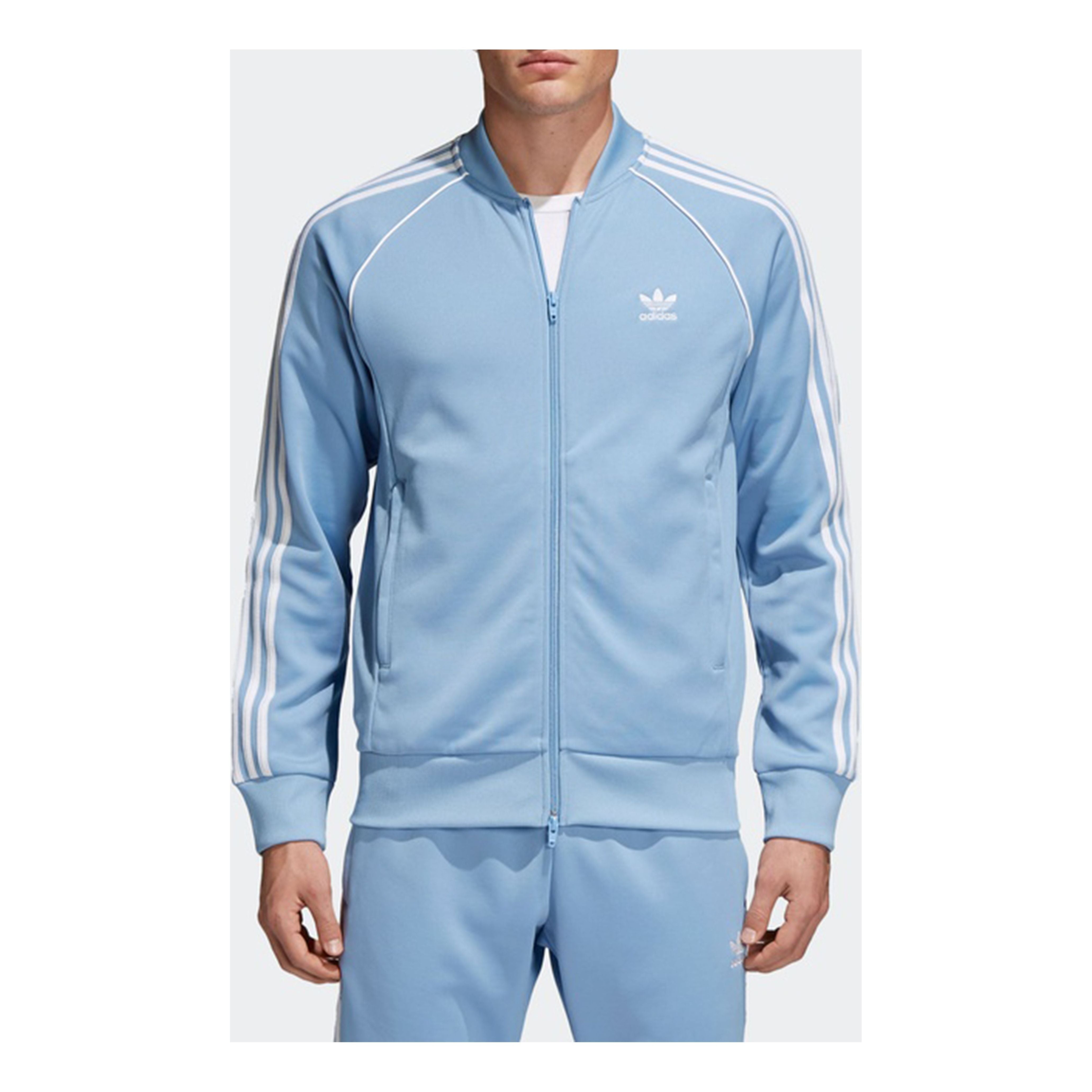 adidas Superstar Track Top Ash Blue CW1258 - 1