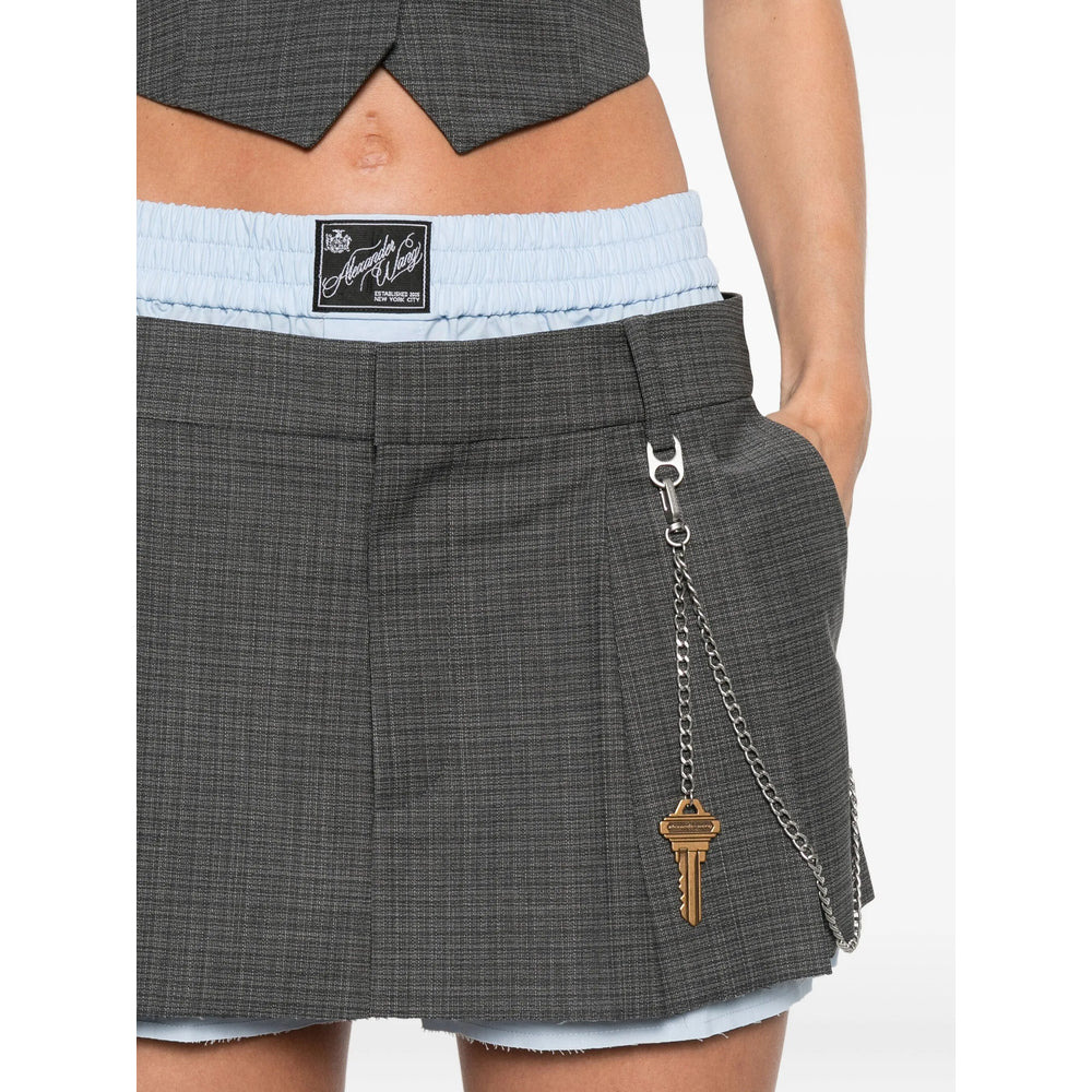 Alexander Wang Grey Shorts - Short Shorts Women - 2