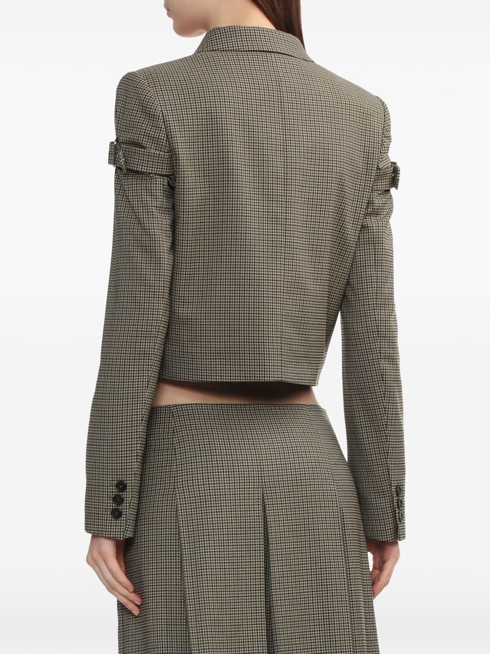 belted blazer - 4