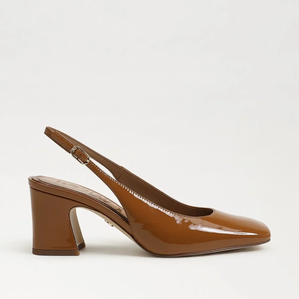 Lucille Block Heel Slingback - 1