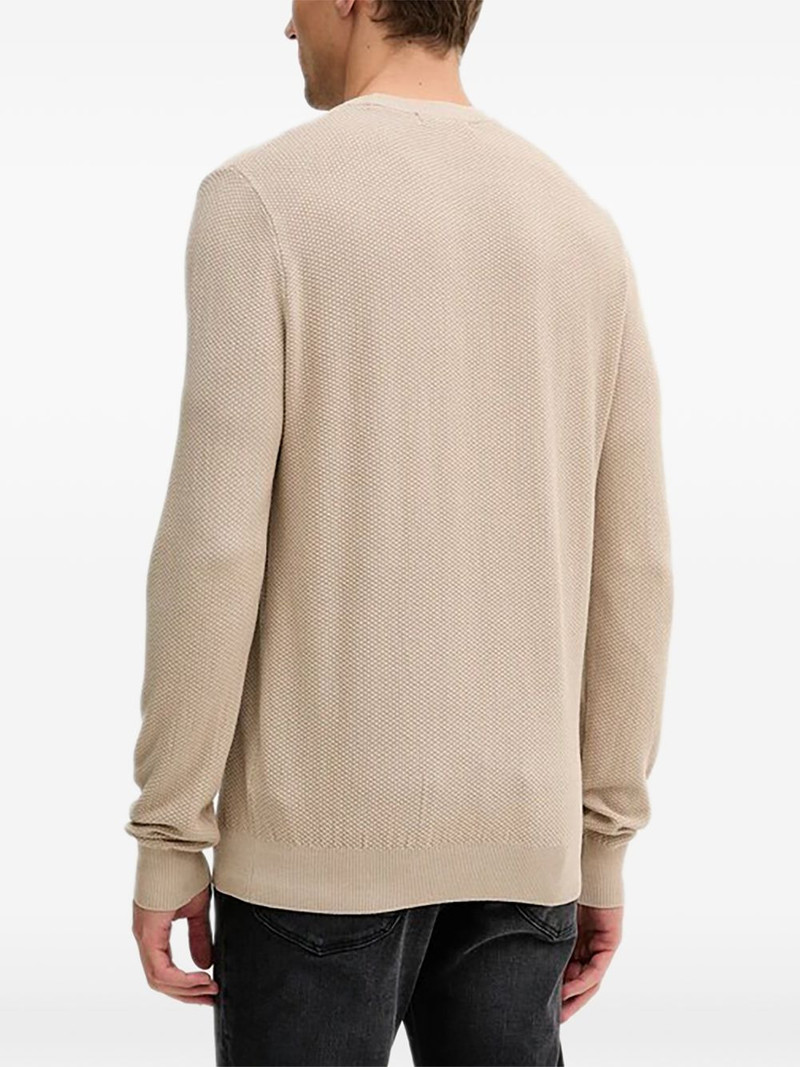 embossed textured sweater 3
