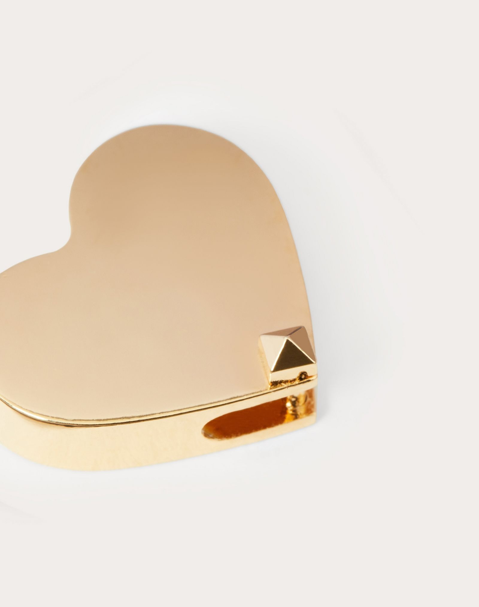 Call me Valentino heart-shaped metal charm - 4