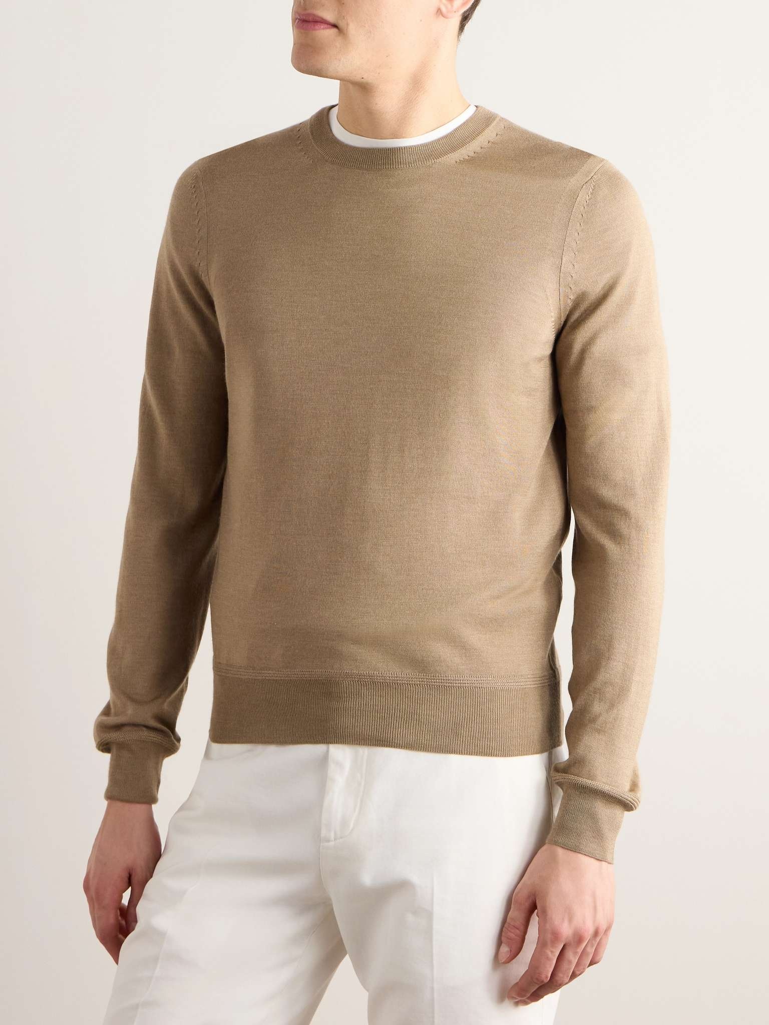 Cashmere and Silk-Blend Sweater - 3