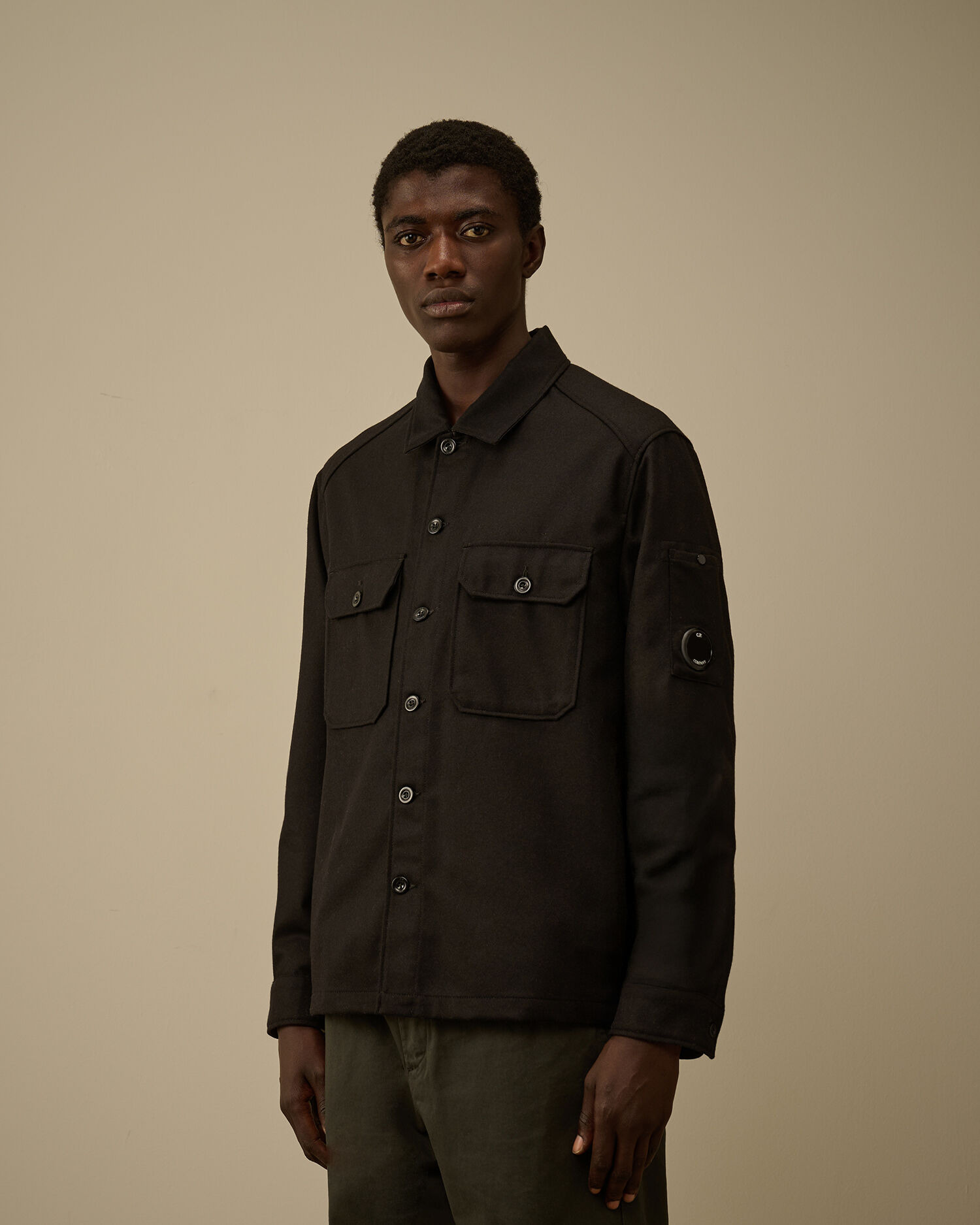 Felt Lens Overshirt - 3